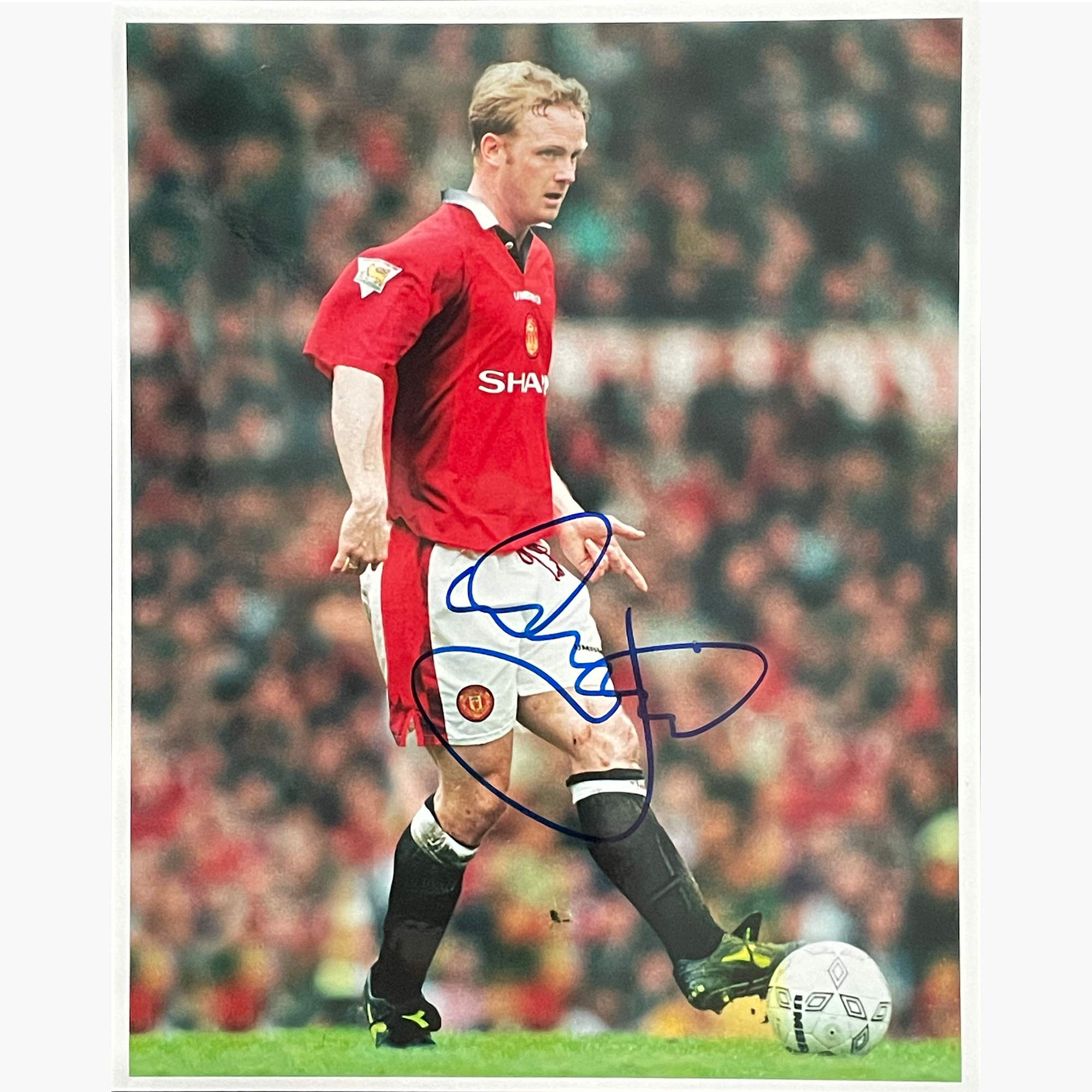 David May – Signed 25cm x 20cm Colour Action Photo