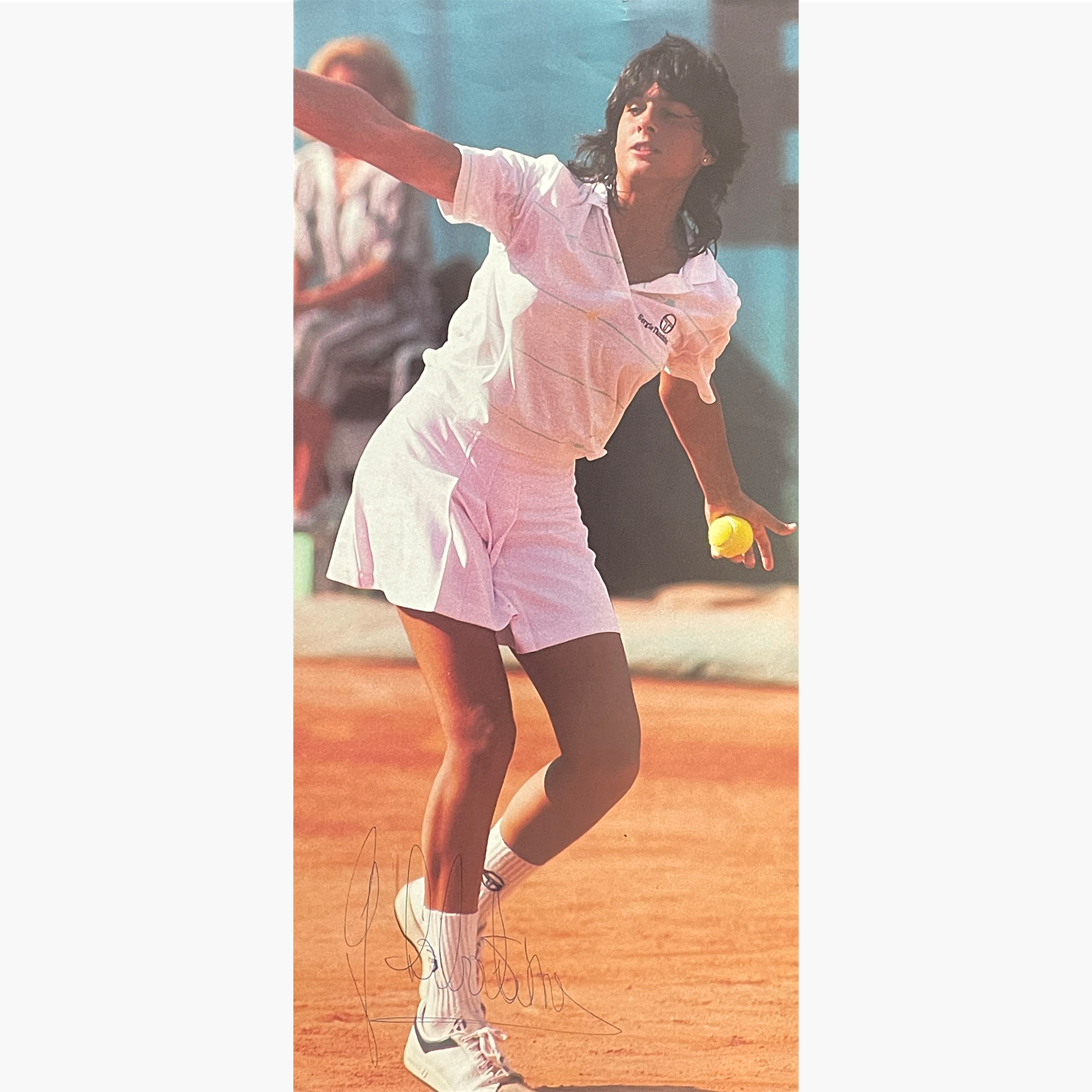 Gabriela Sabatini - Signed 29.5cm x 14cm Colour Magazine Picture