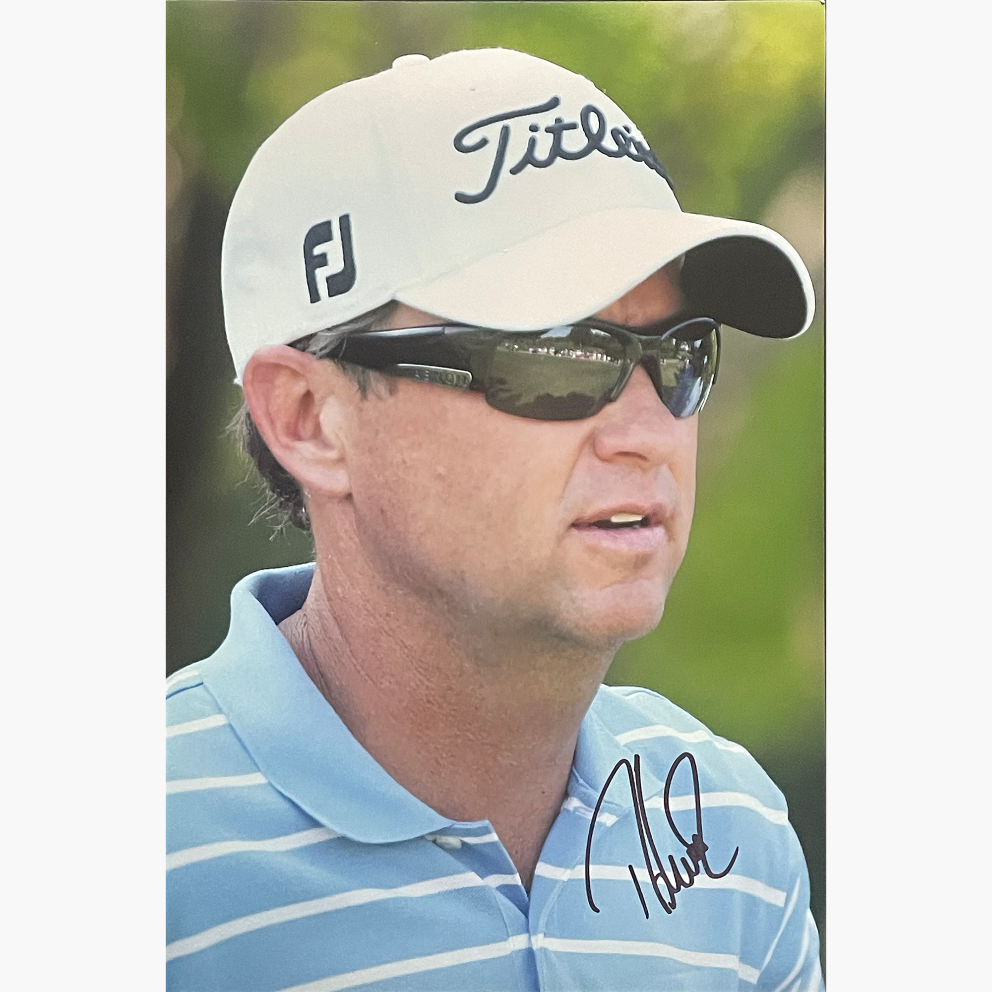 Davis Love III - Signed 30cm x 20cm Colour Photo