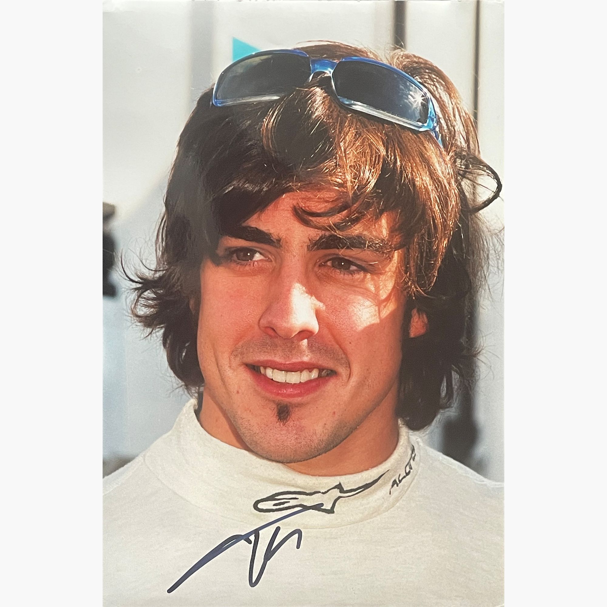 Fernando Alonso – Signed 30.5cm x 20.5cm Colour Photo