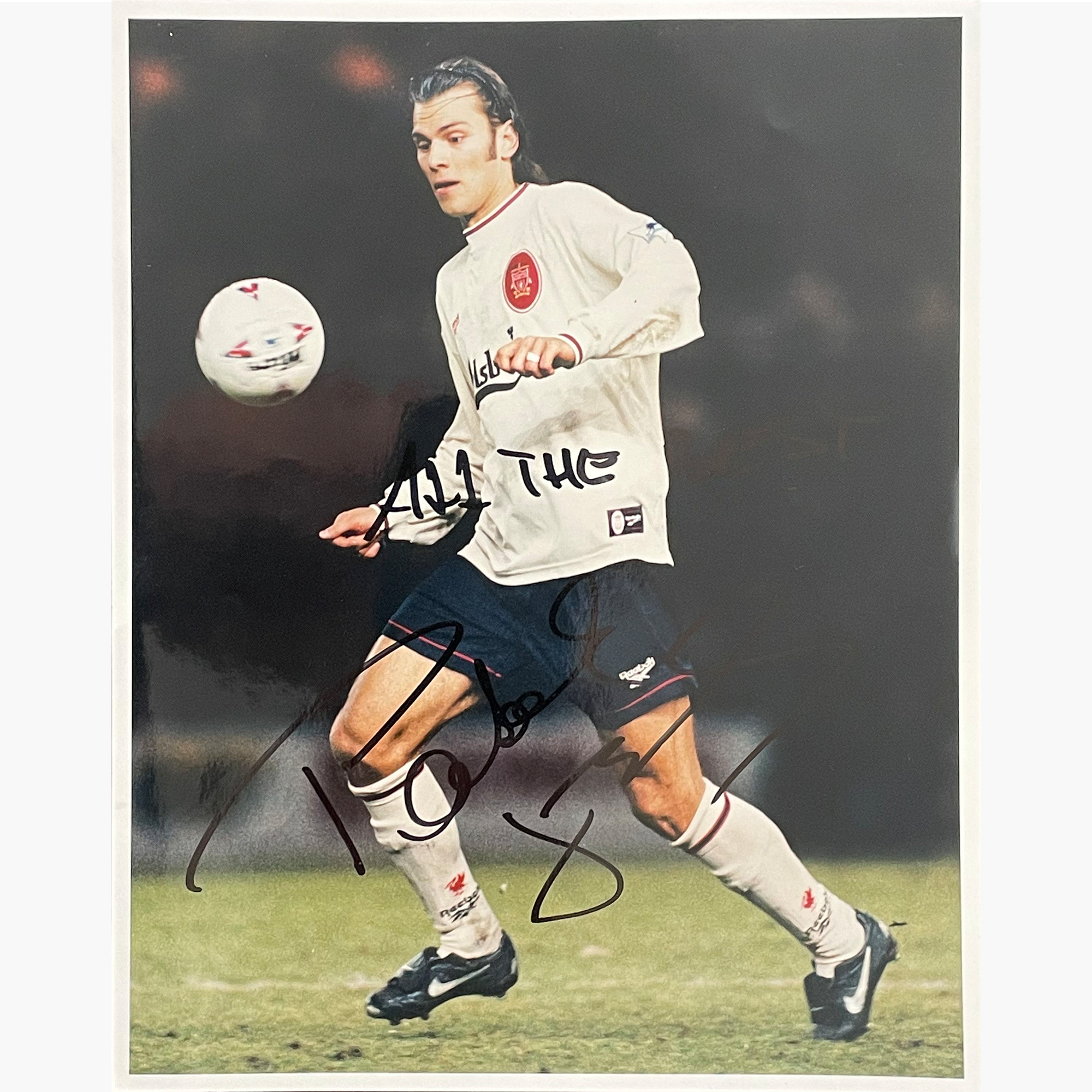 Patrick Berger – Signed 25cm x 20cm Colour Action Press Photo