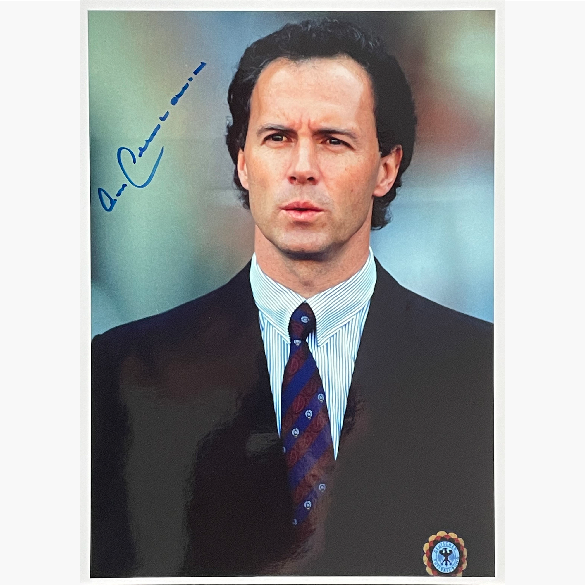 Franz Beckenbauer – Signed 25.5cm x 18.5cm Colour Photo