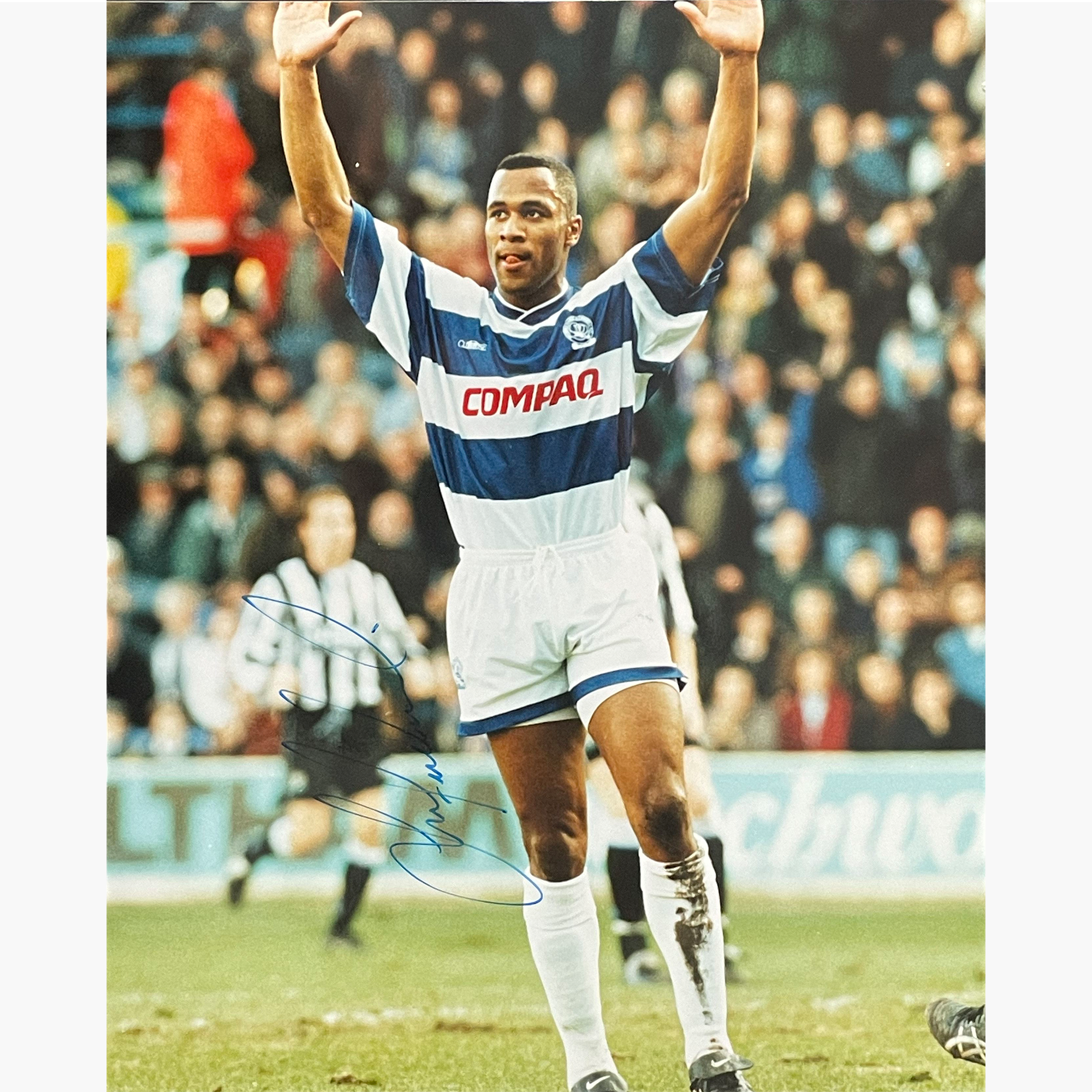 Les Ferdinand – Signed 25cm x 20cm Colour Action Photo