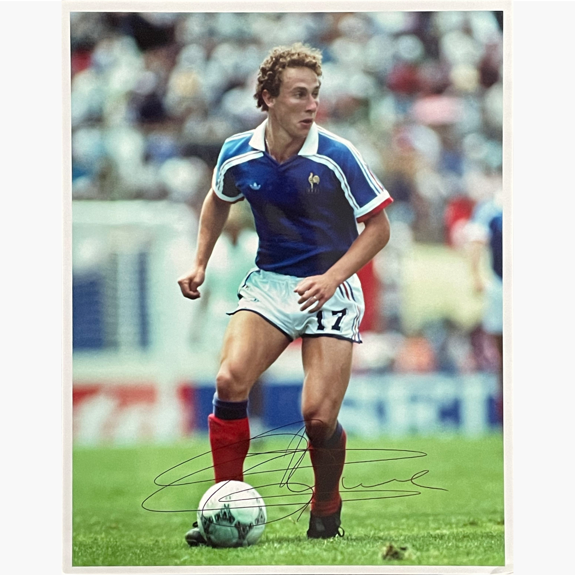 Jean Pierre Papin – Signed 25.5cm x 20cm Colour Action Photo