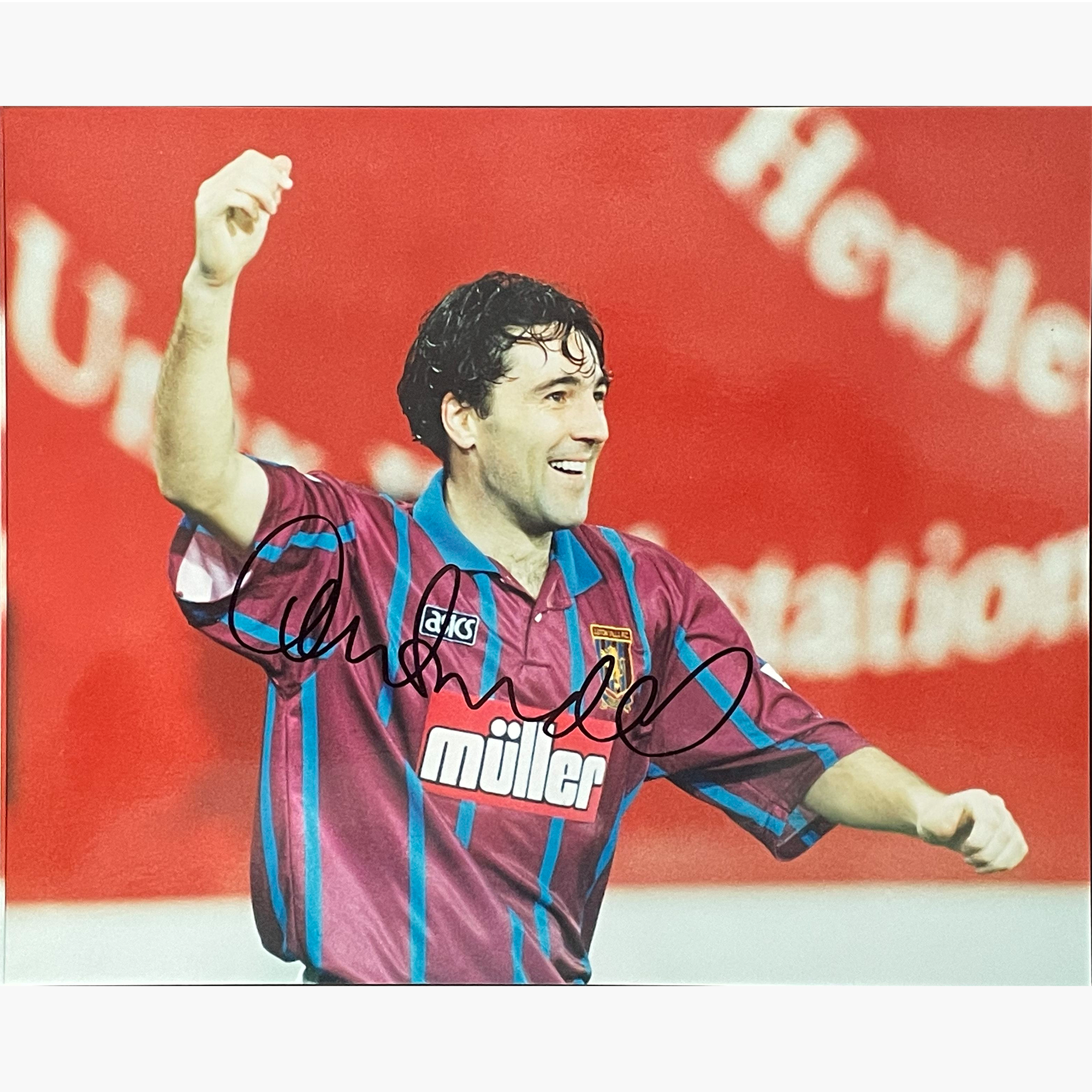 Dean Saunders – Signed 25cm x 20cm Colour Photo