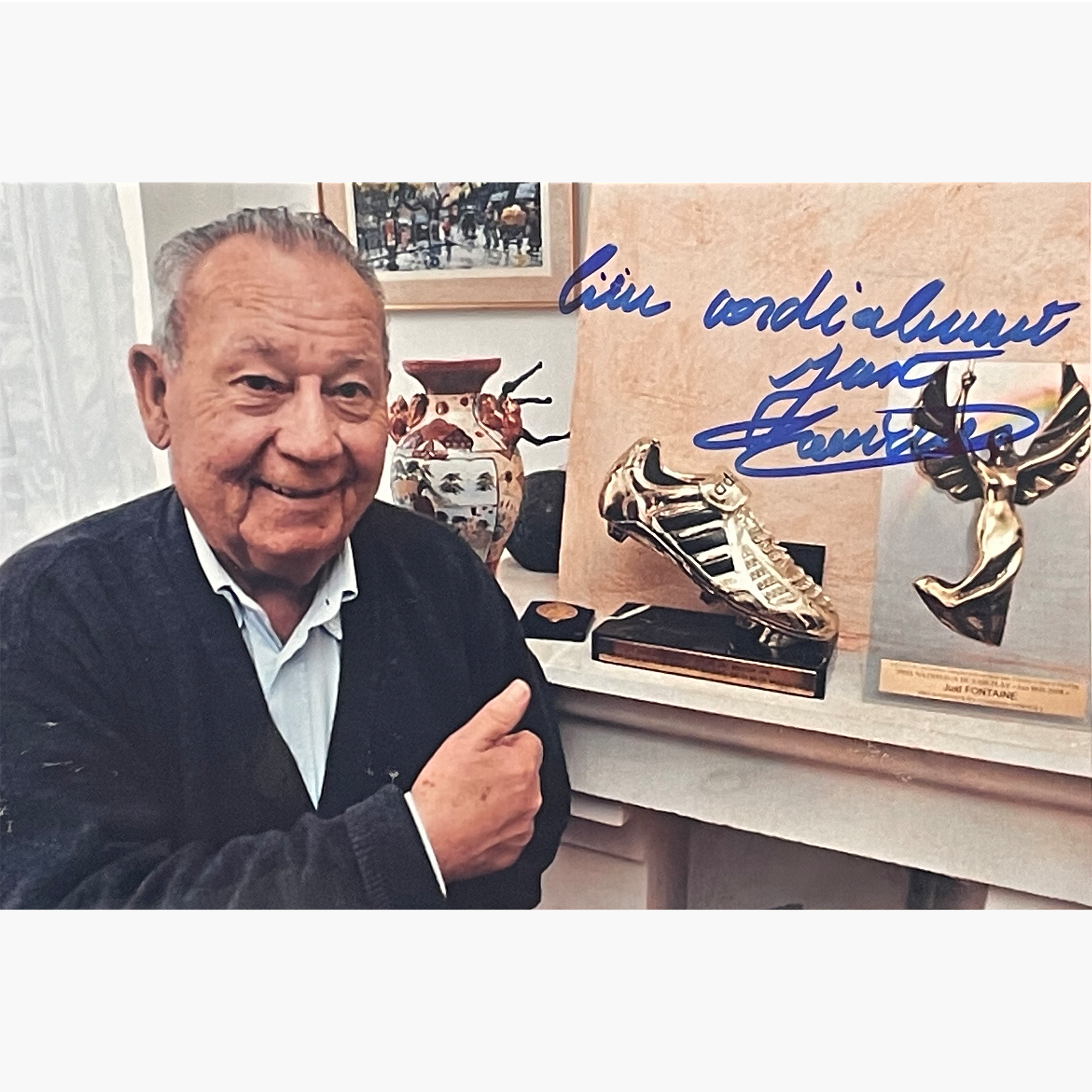Just Fontaine – Signed 15cm x 10cm Colour Photo