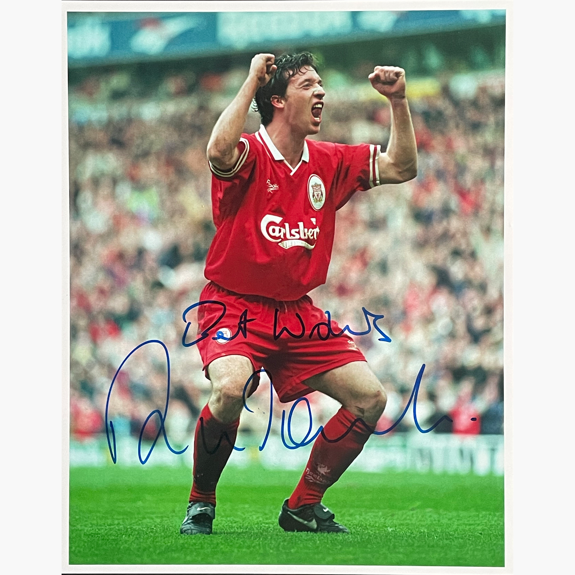 Robbie Fowler – Signed 25.5cm x 20cm Colour Photo