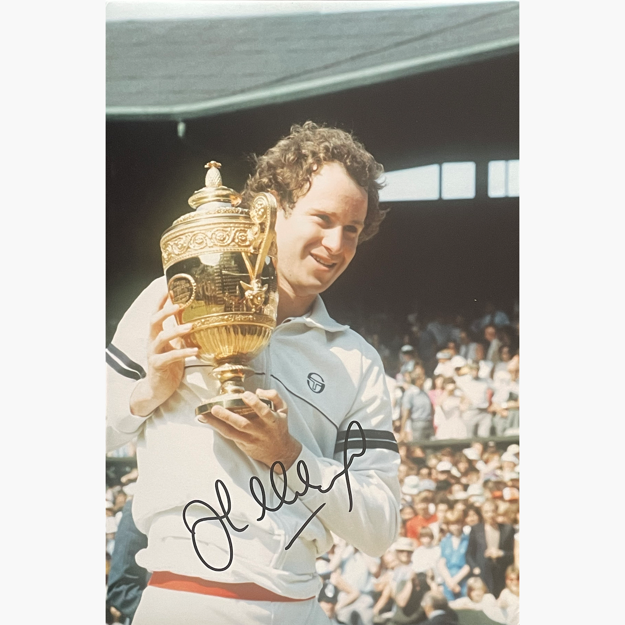 John McEnroe – Signed 30.5cm x 20.5cm Colour Photo
