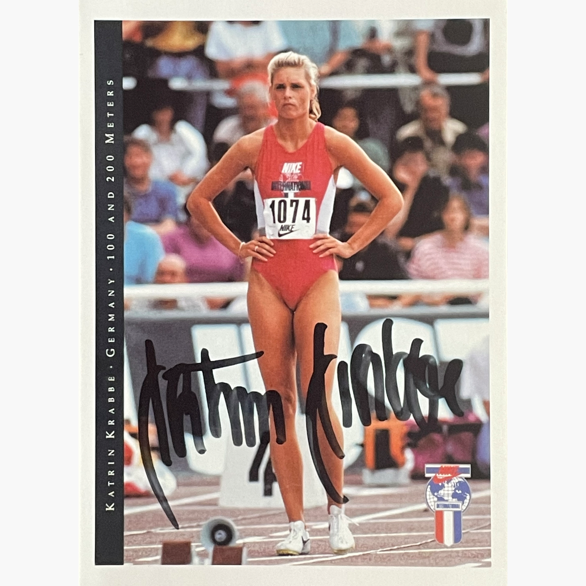Katrin Krabbe – Signed 13.7cm x 10.2cm Colour Photo