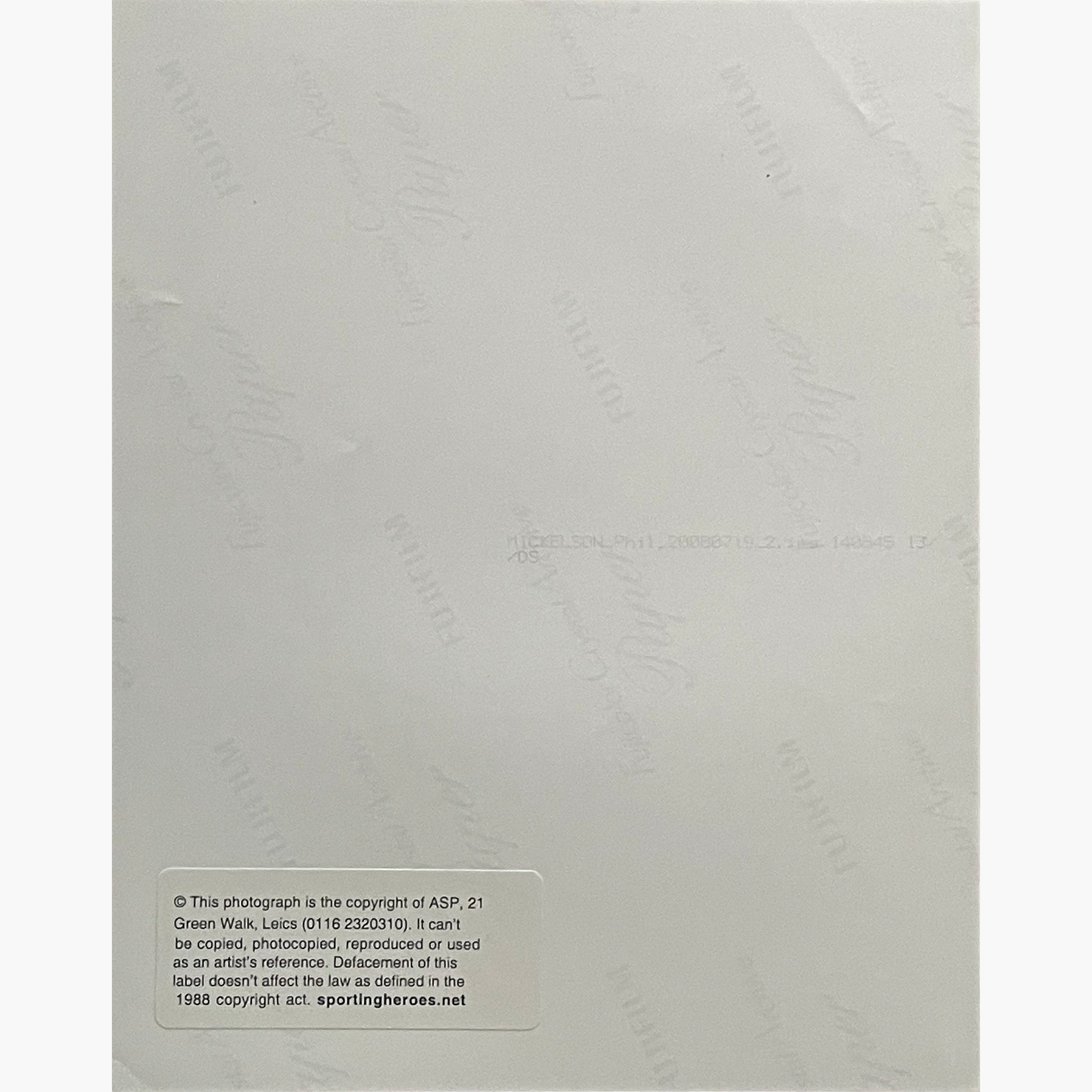 Phil Mickelson – Signed 25.5cm x 20cm Colour Action Press Photo