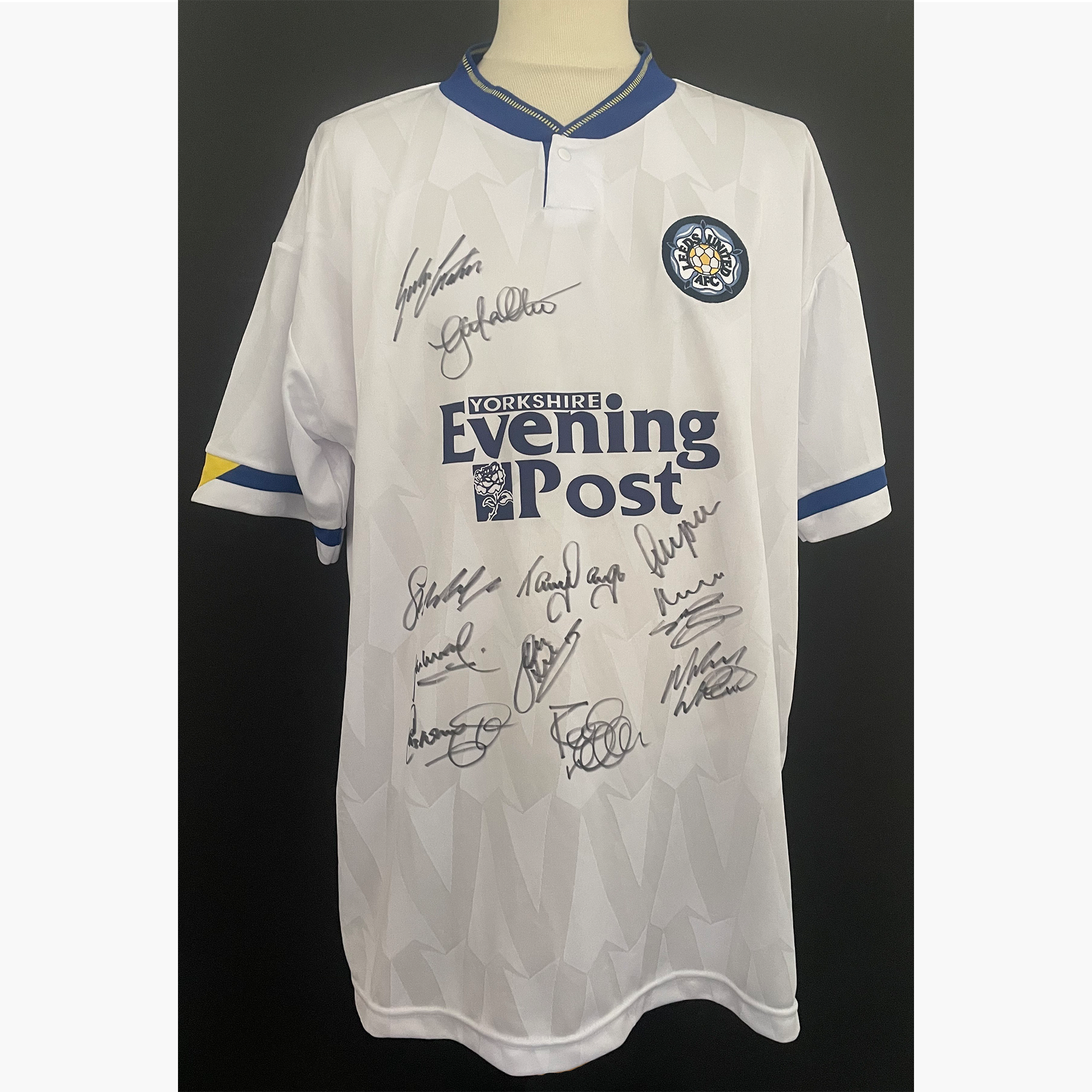 Leeds United – 1991/92 First Division Champions Signed Shirt