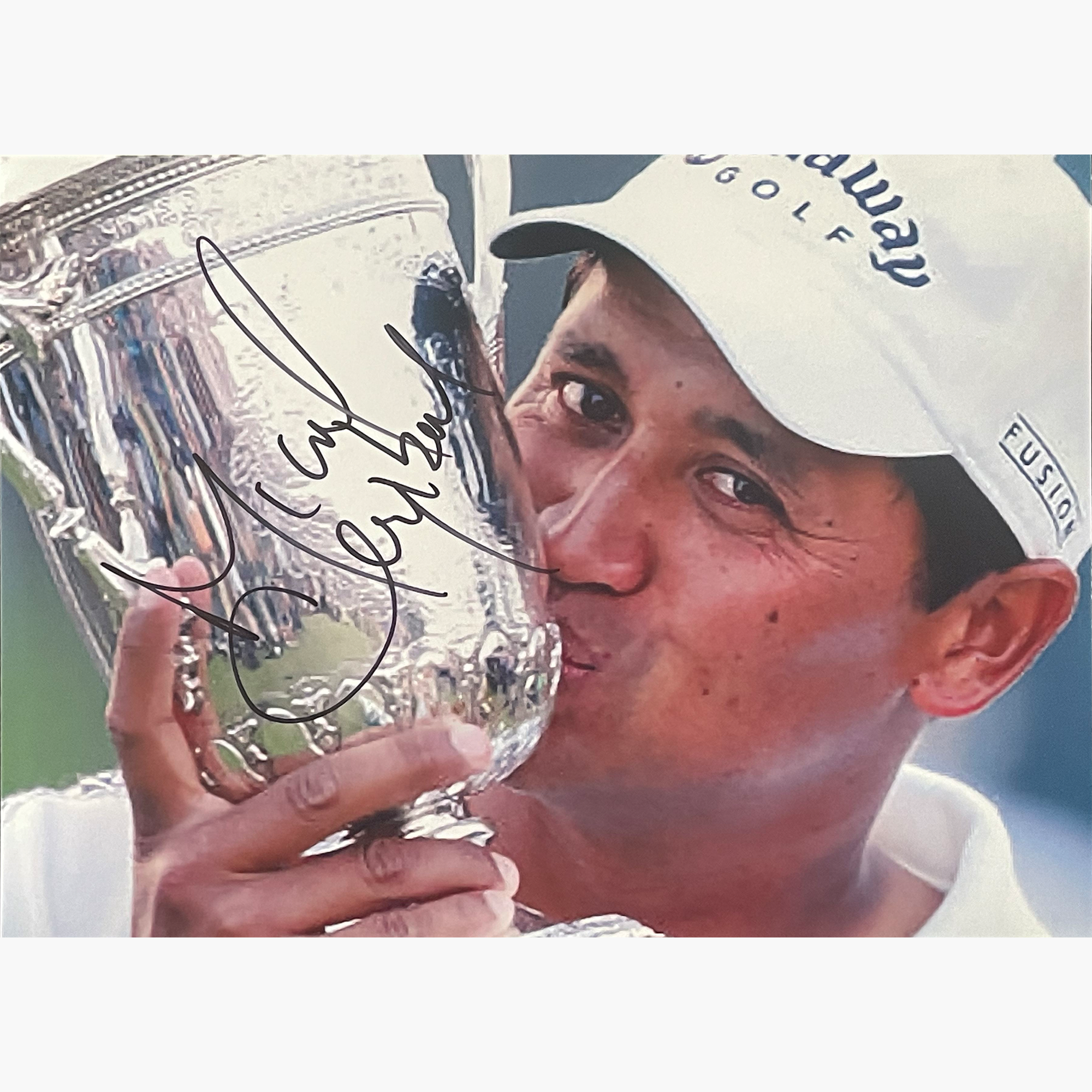 Michael Campbell - Signed 28cm x 20cm Colour Photo