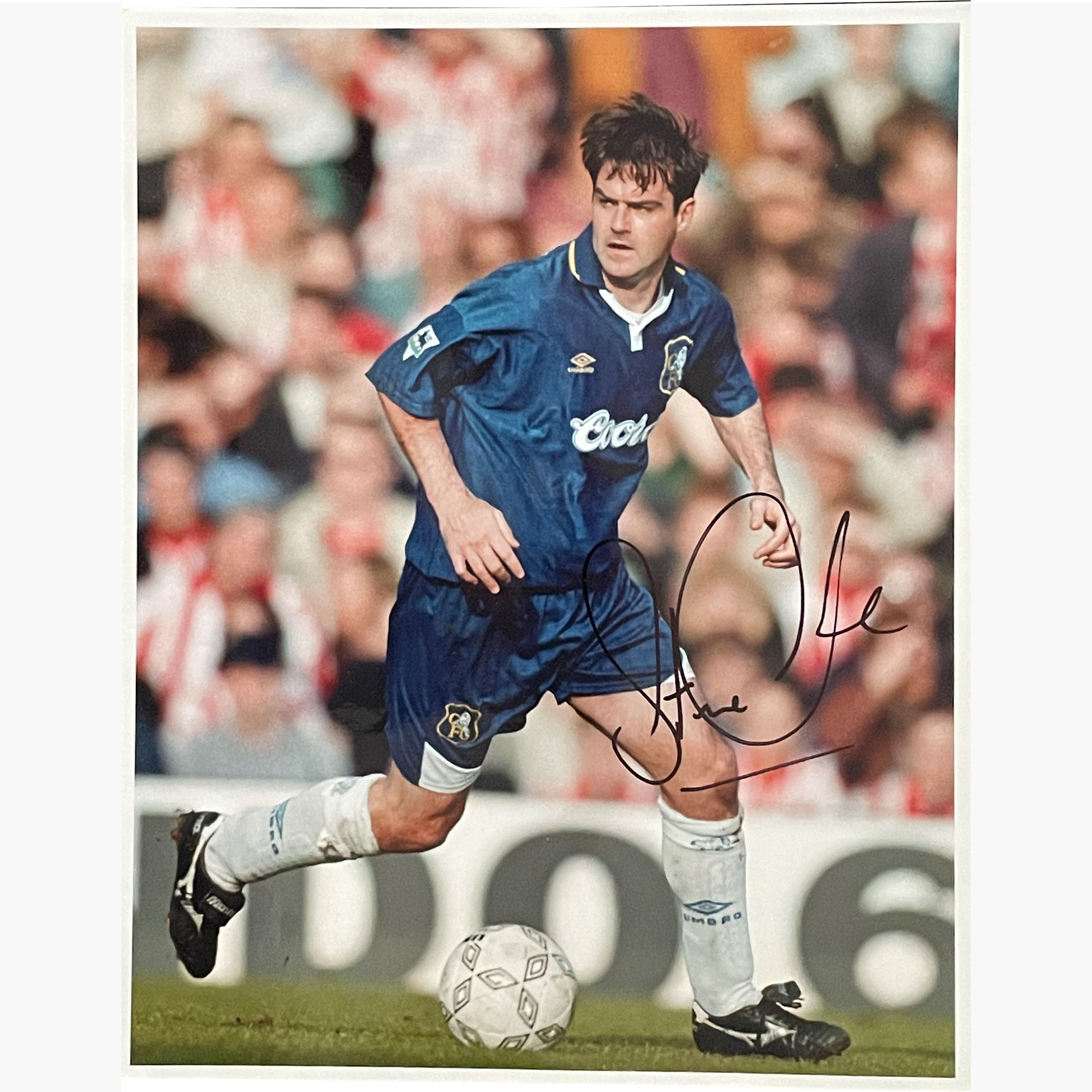 Steve Clarke – Signed 25.5cm x 20cm Colour Action Photo