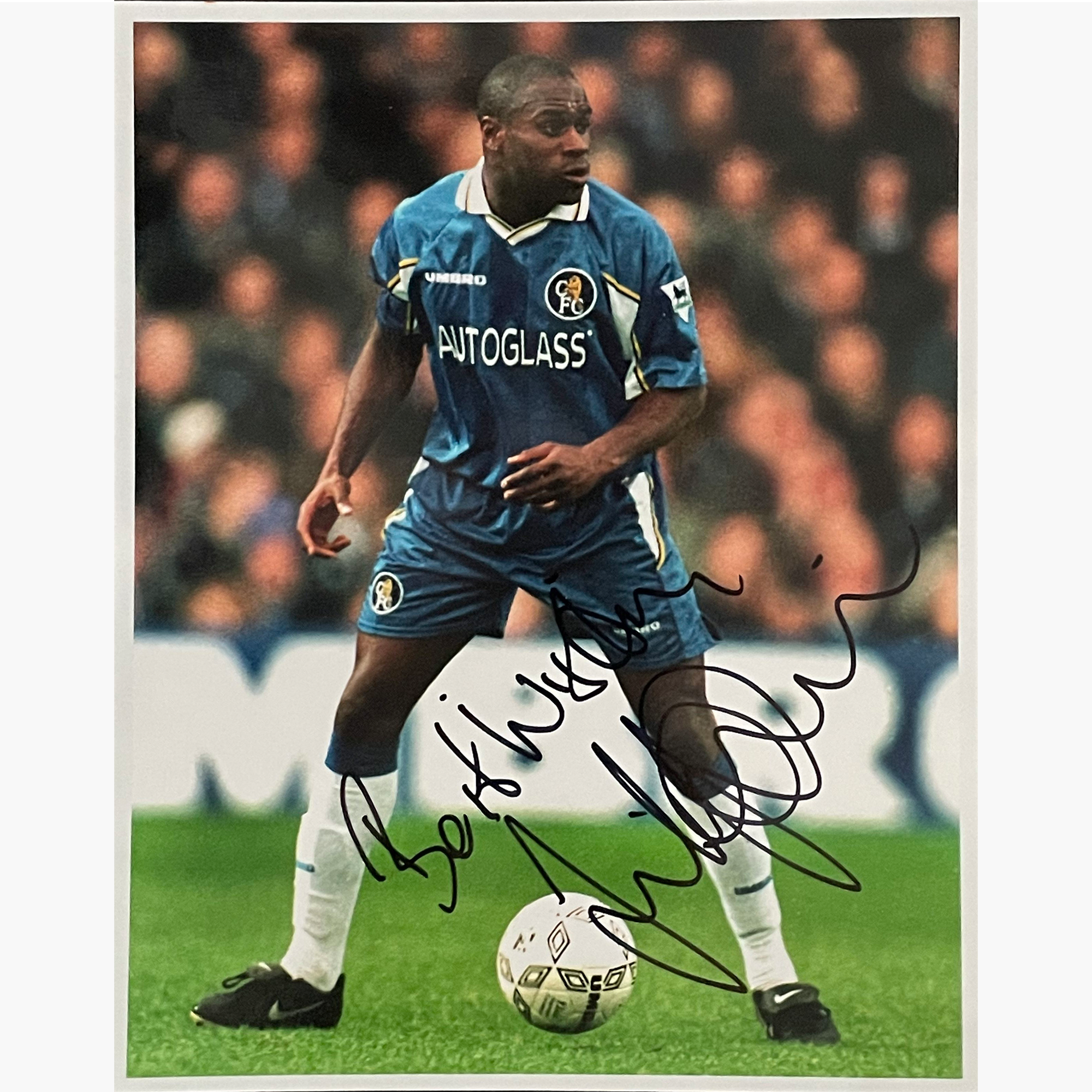 Frank Sincalir – Signed 25.5cm x 20cm Colour Action Photo