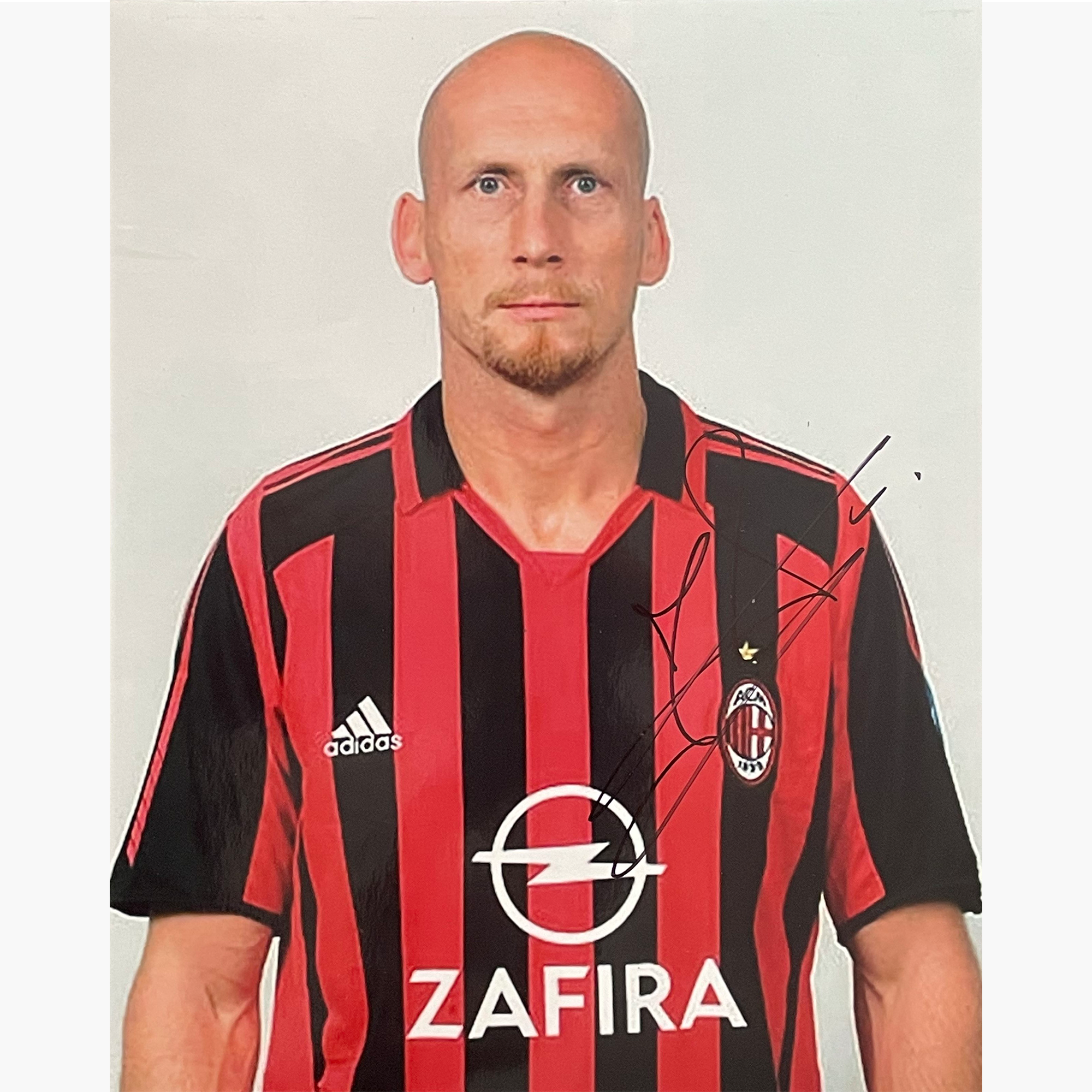 Jaap Stam – Signed 25.5cm x 20cm Colour Photo