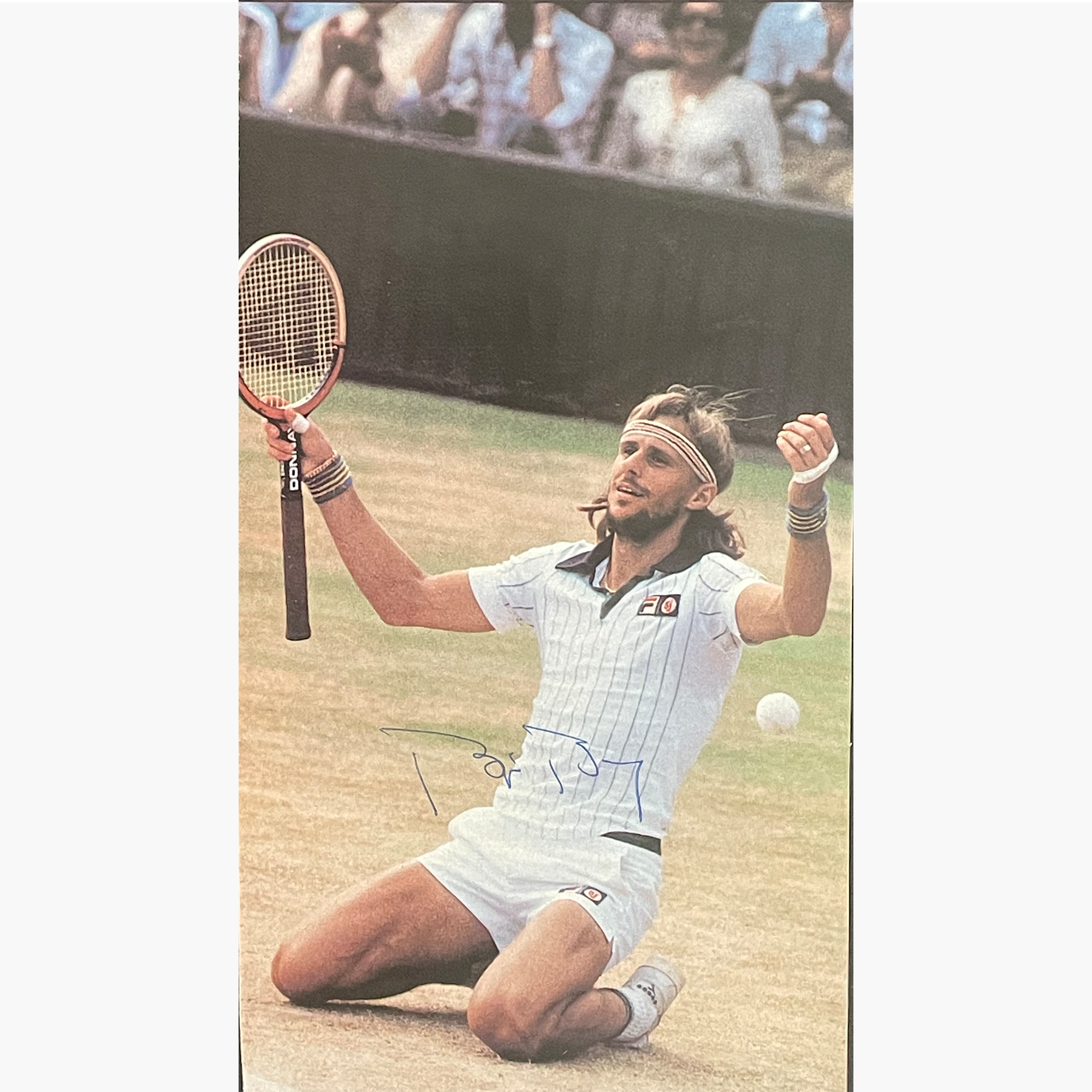 Bjorn Borg – Signed 22cm x 12.5cm Colour Magazine Picture
