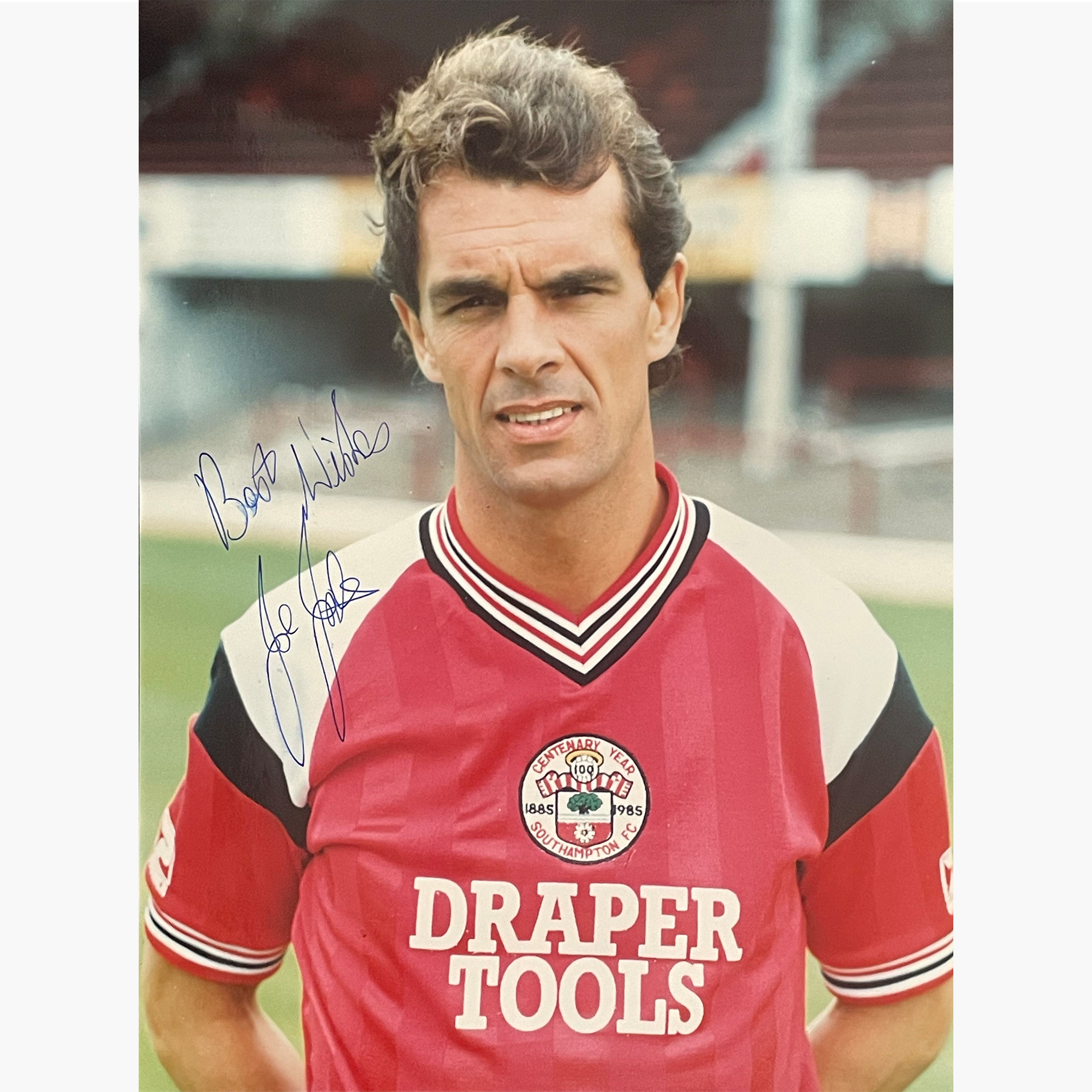 Joe Jordan – Signed 25.5cm x 19cm Colour Photo