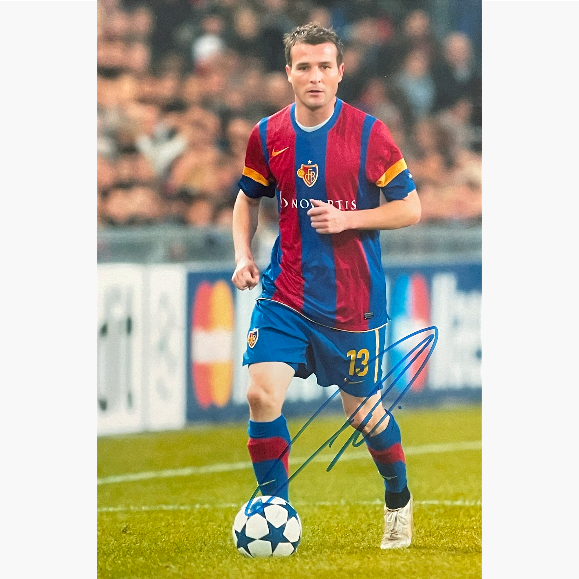 Alexander Frei – Signed 30cm x 20cm Colour Action Photo