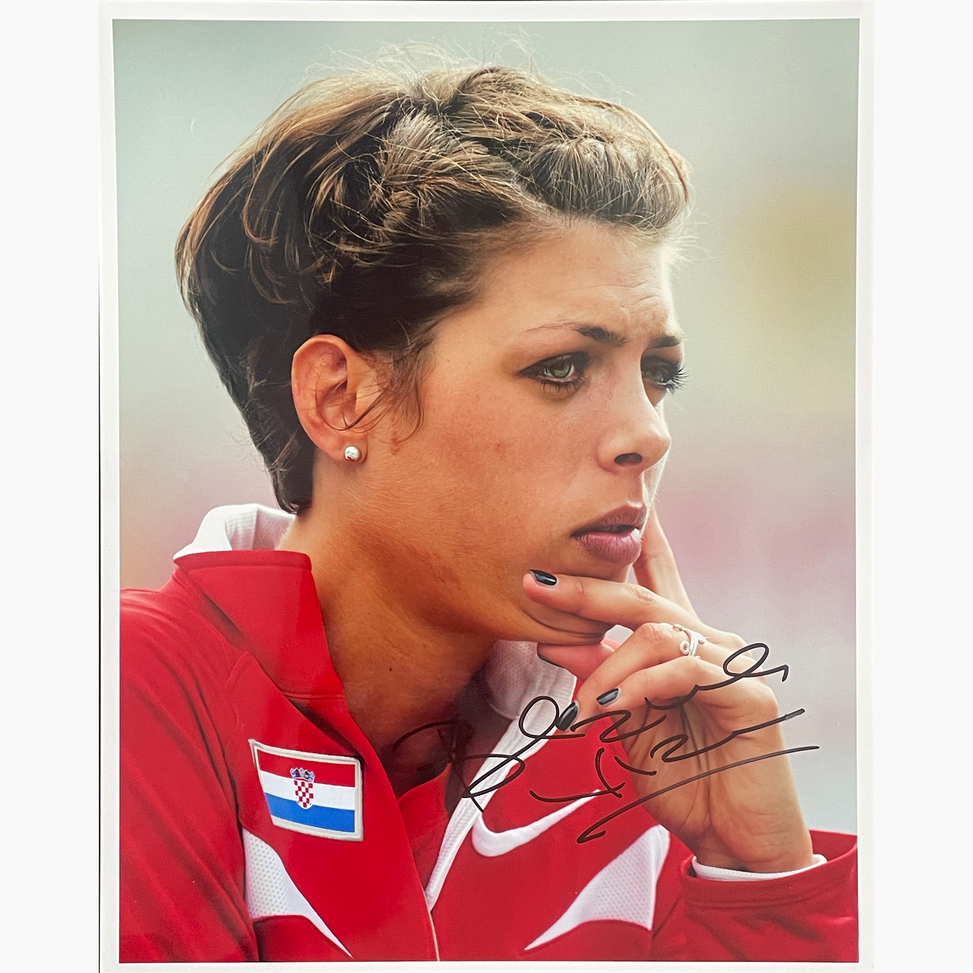 Blanka Vlasic – Signed 25.2cm x 20.2cm Colour Photo