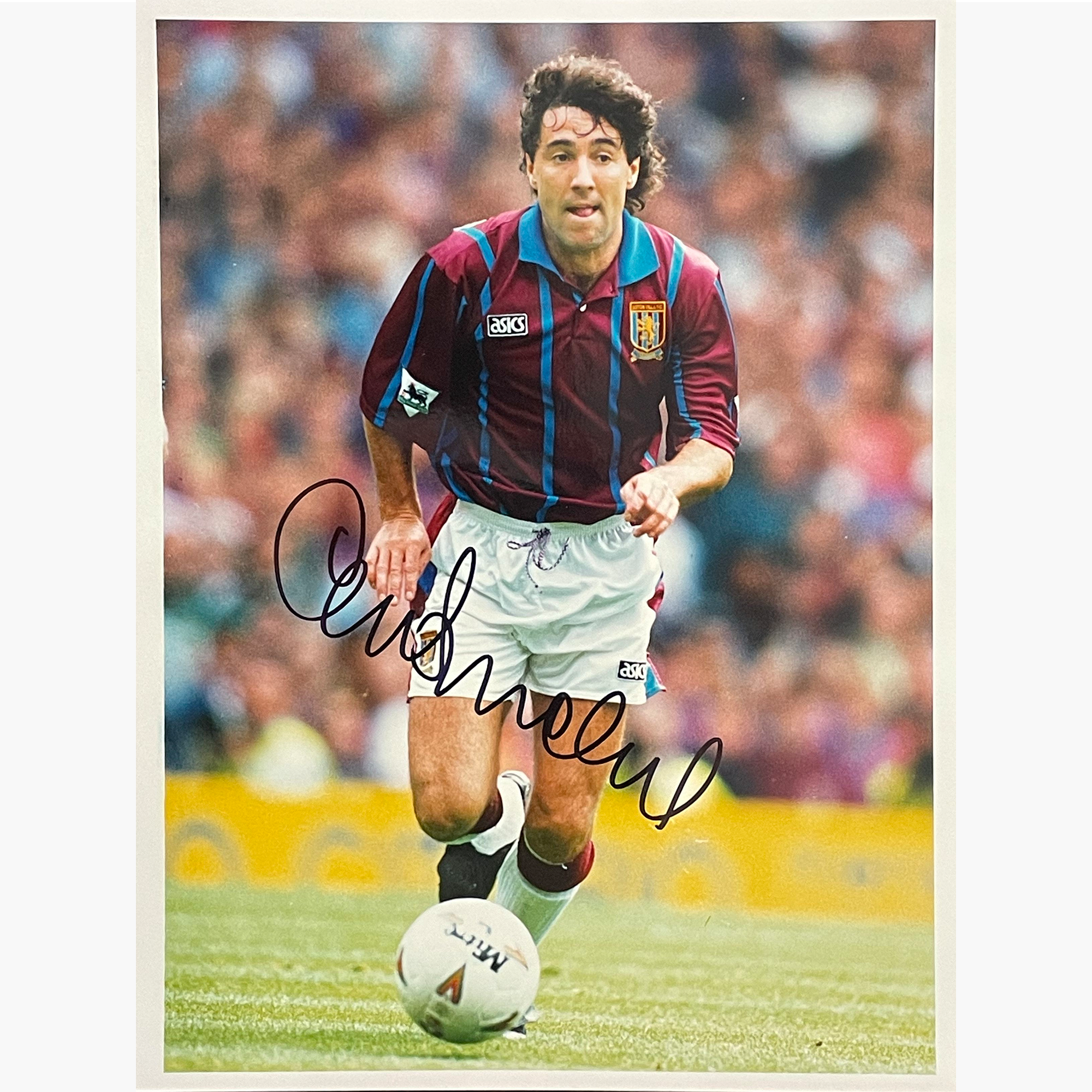 Dean Saunders – Signed 25.5cm x 19cm Colour Action Press Photo