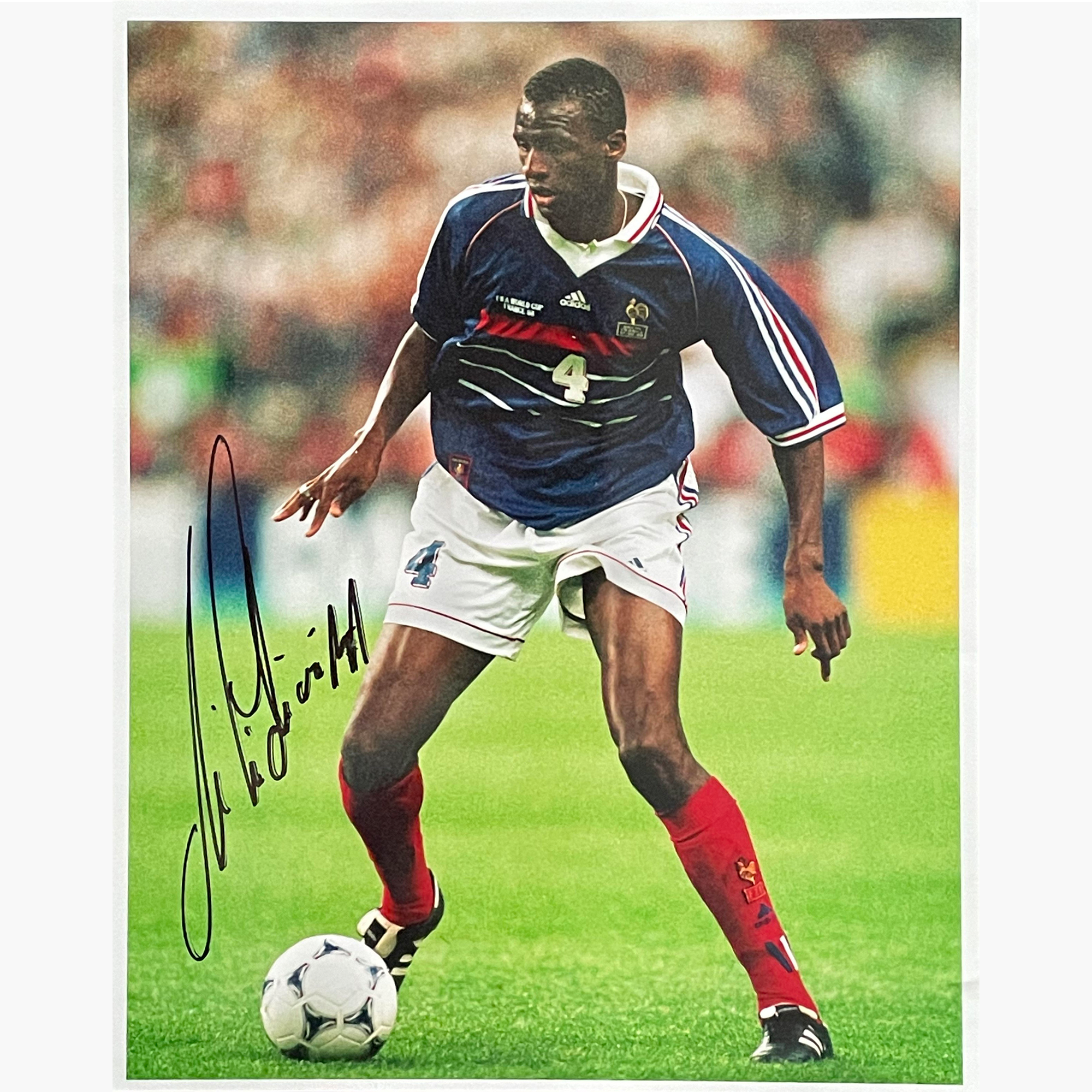 Patrick Vieira – Signed 25.5cm x 20cm Colour Action Photo