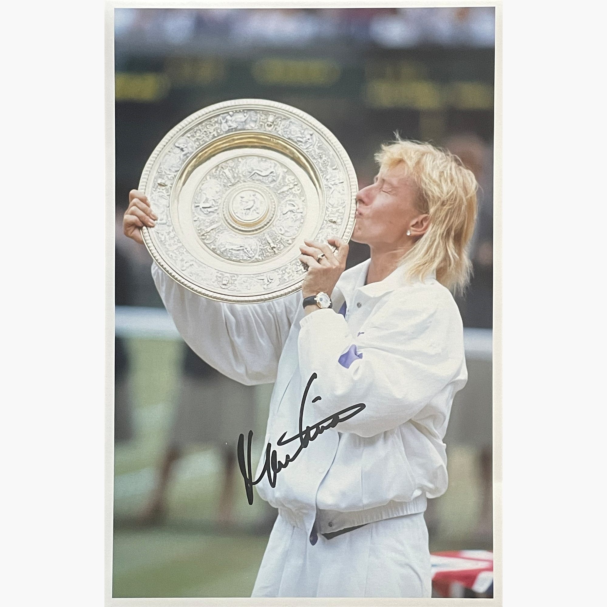 Martina Navratilova – Signed 30.5cm x 20.5cm Colour Photo