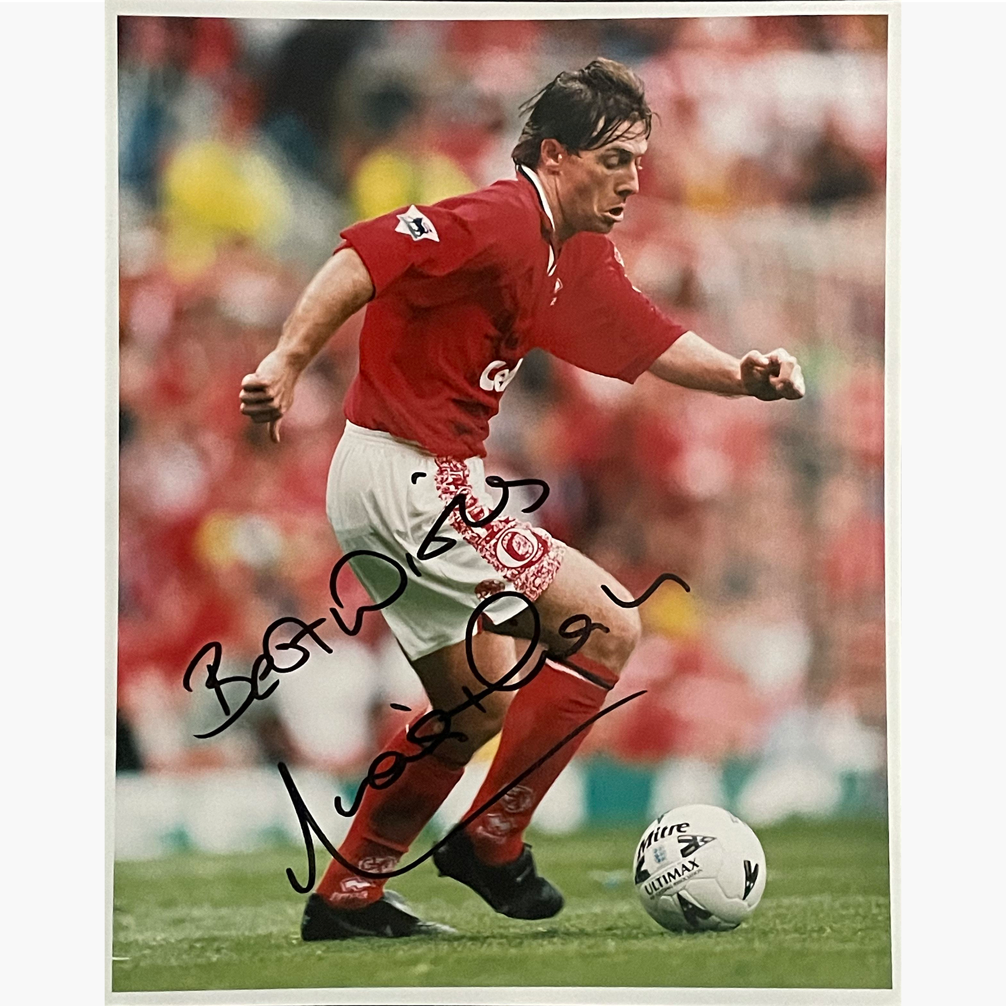 Craig Hignett – Signed 25cm x 20cm Colour Action Press Photo