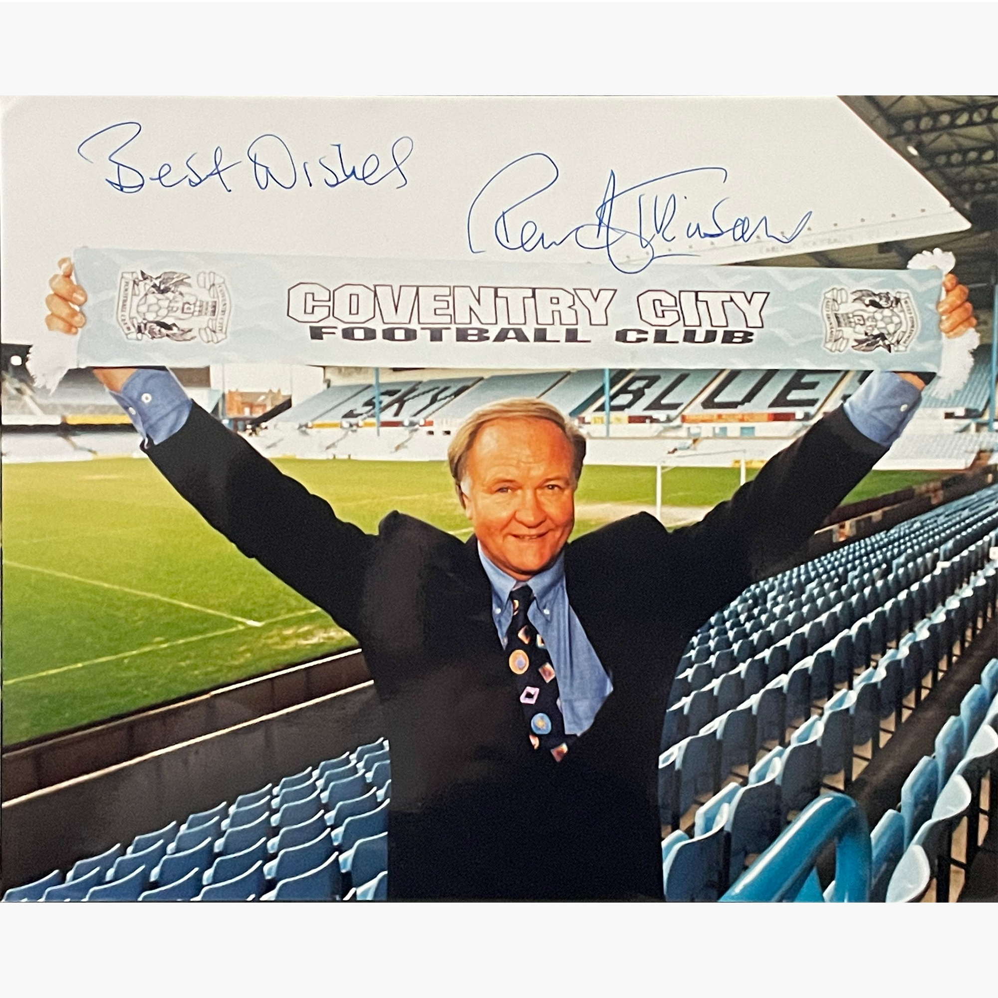 Ron Atkinson – Signed 25.5cm x 20cm Colour Press Photo