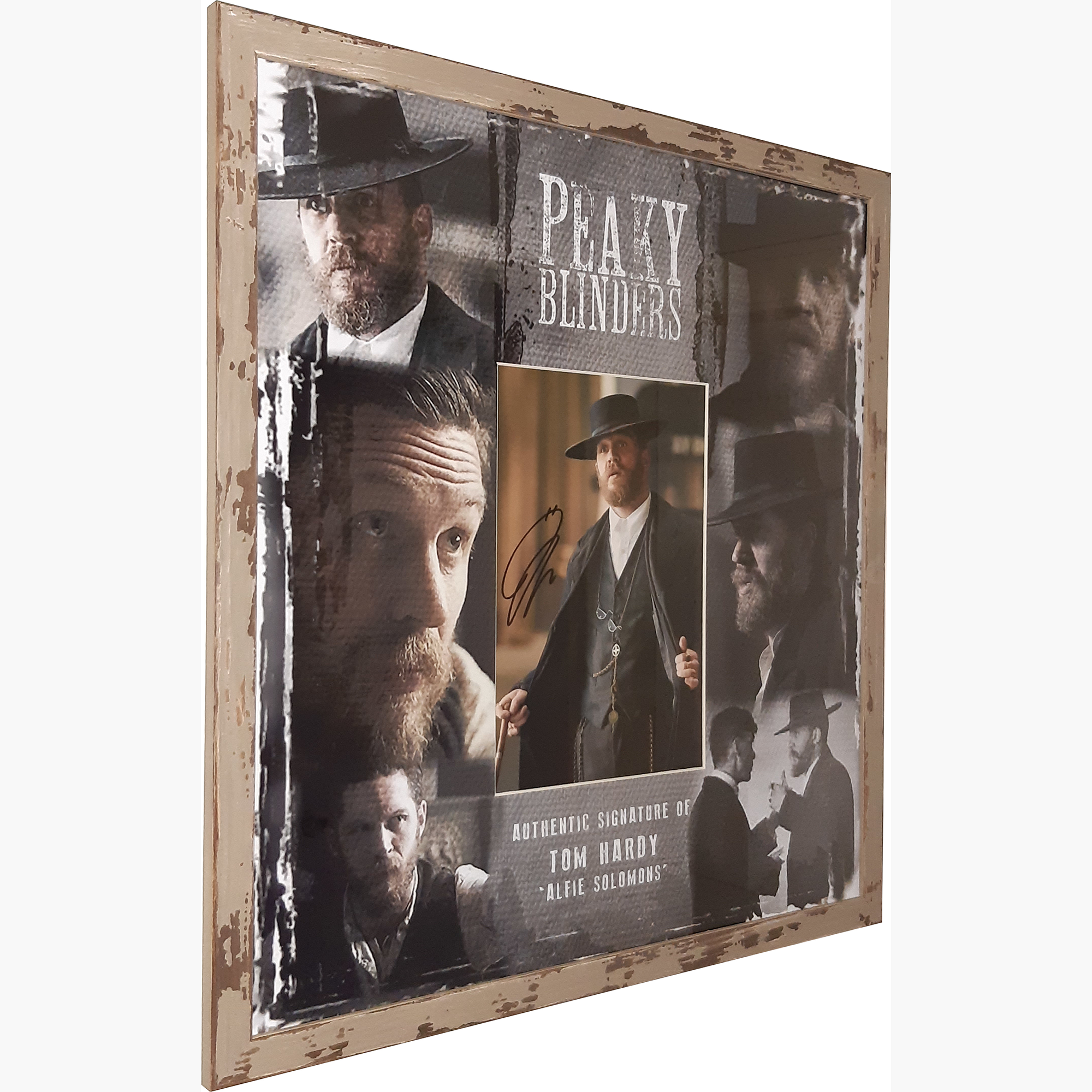 Tom Hardy Signed Peaky Blinders Display – "Alfie Solomons"