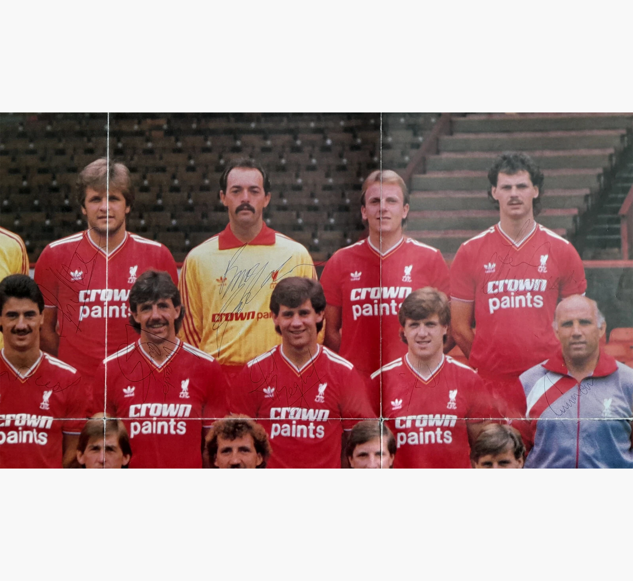 Liverpool FC 1985-86 Squad Signed Team Picture - 80cm x 60cm