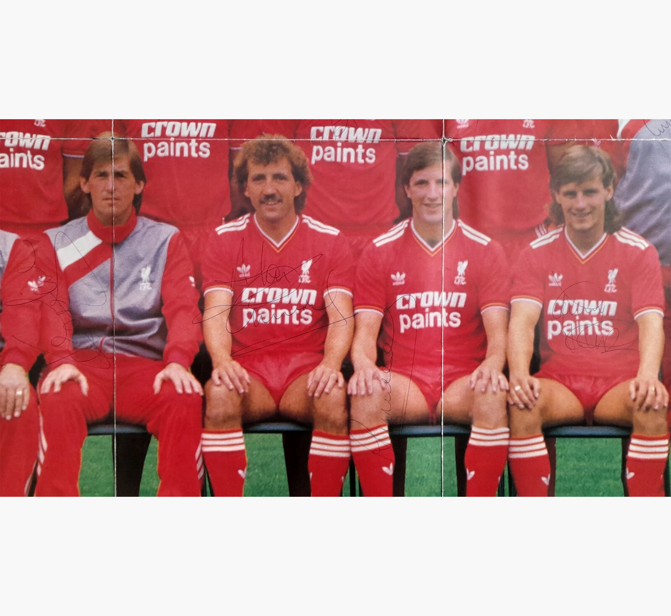 Liverpool FC 1985-86 Squad Signed Team Picture - 80cm x 60cm