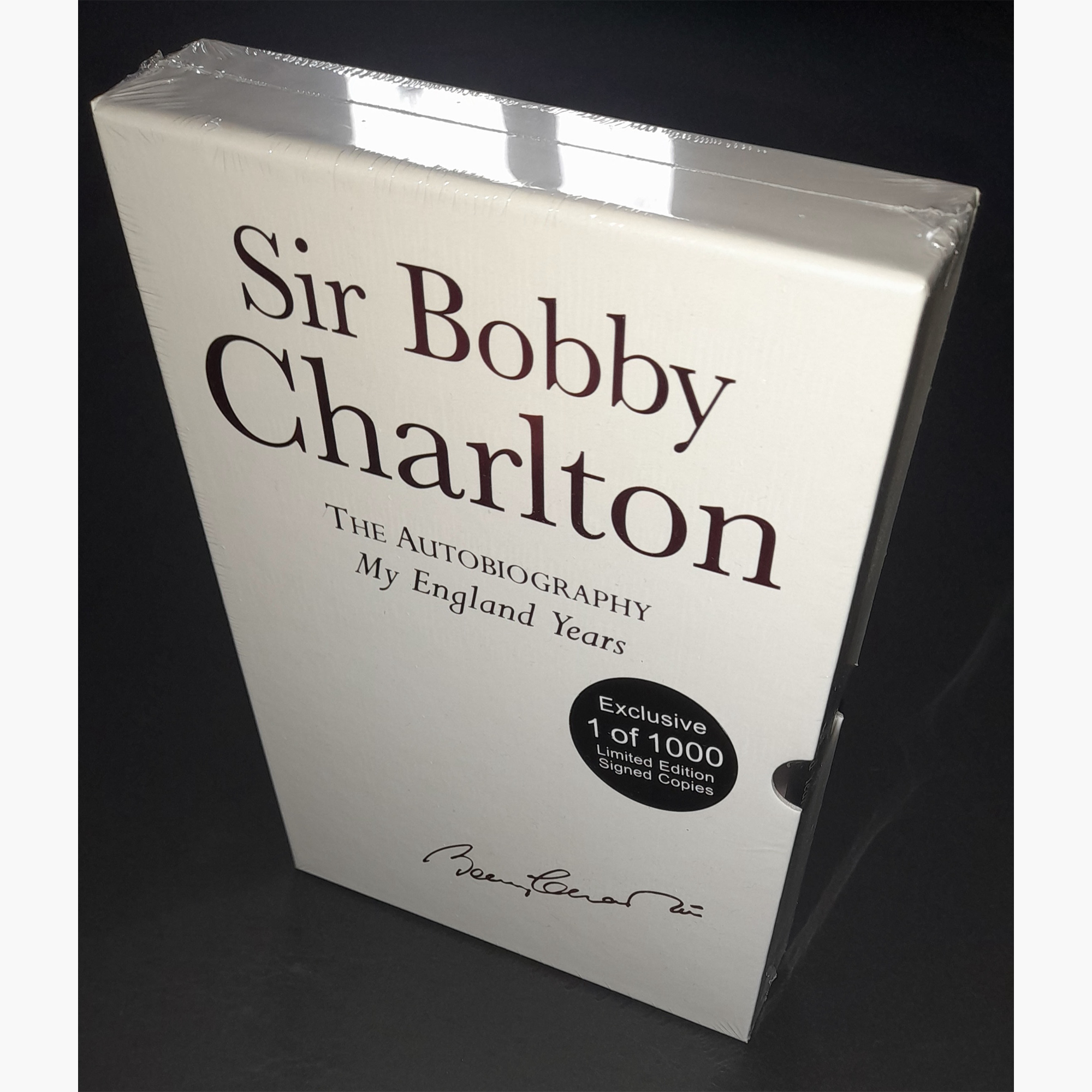 Sir Bobby Charlton Signed Autobiography – My England Years