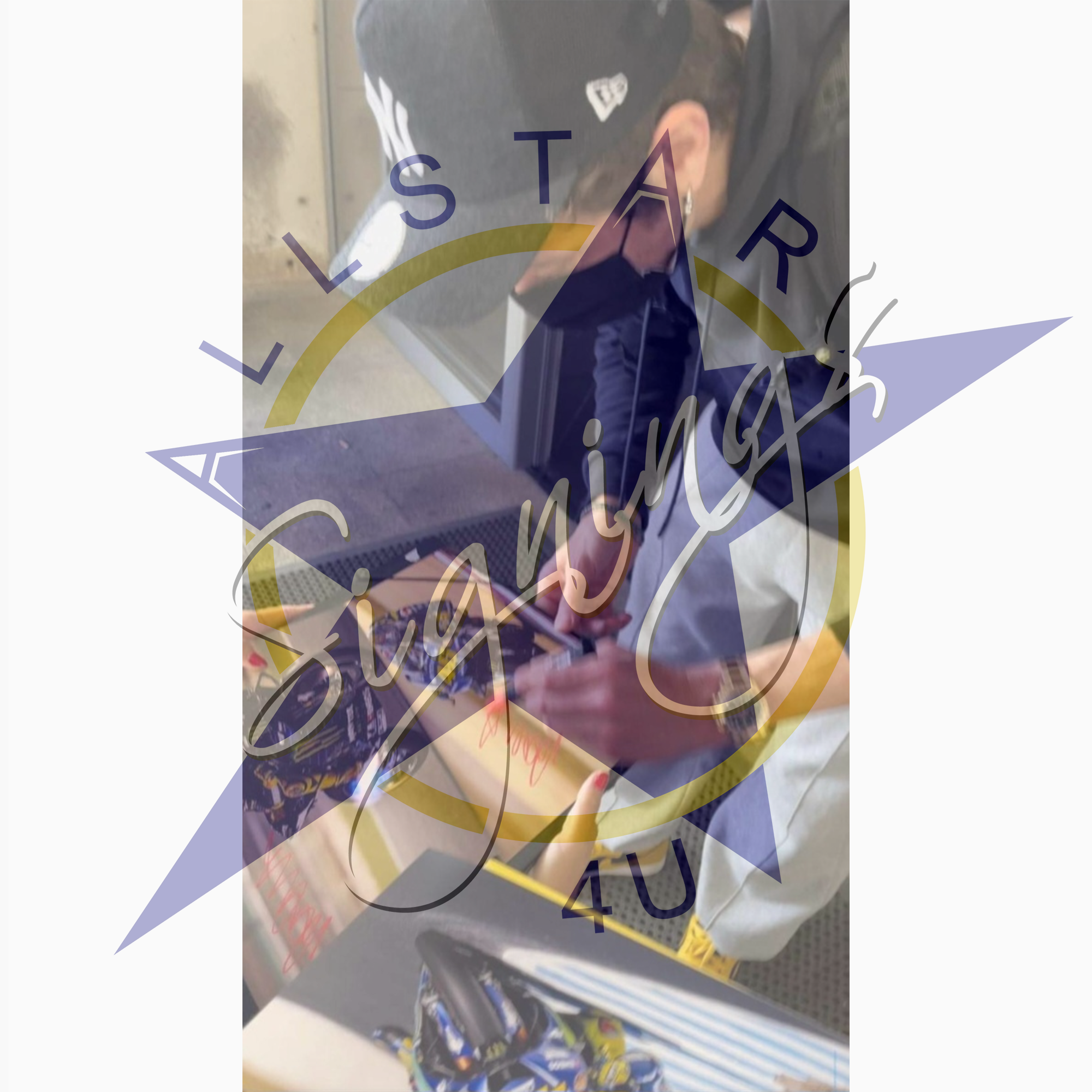 Valentino Rossi Signed Display – The Doctor 7x World Champion
