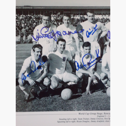 England v Argentina 1962 World Cup Team Signed Photo – Limited Edition (1 of 20)