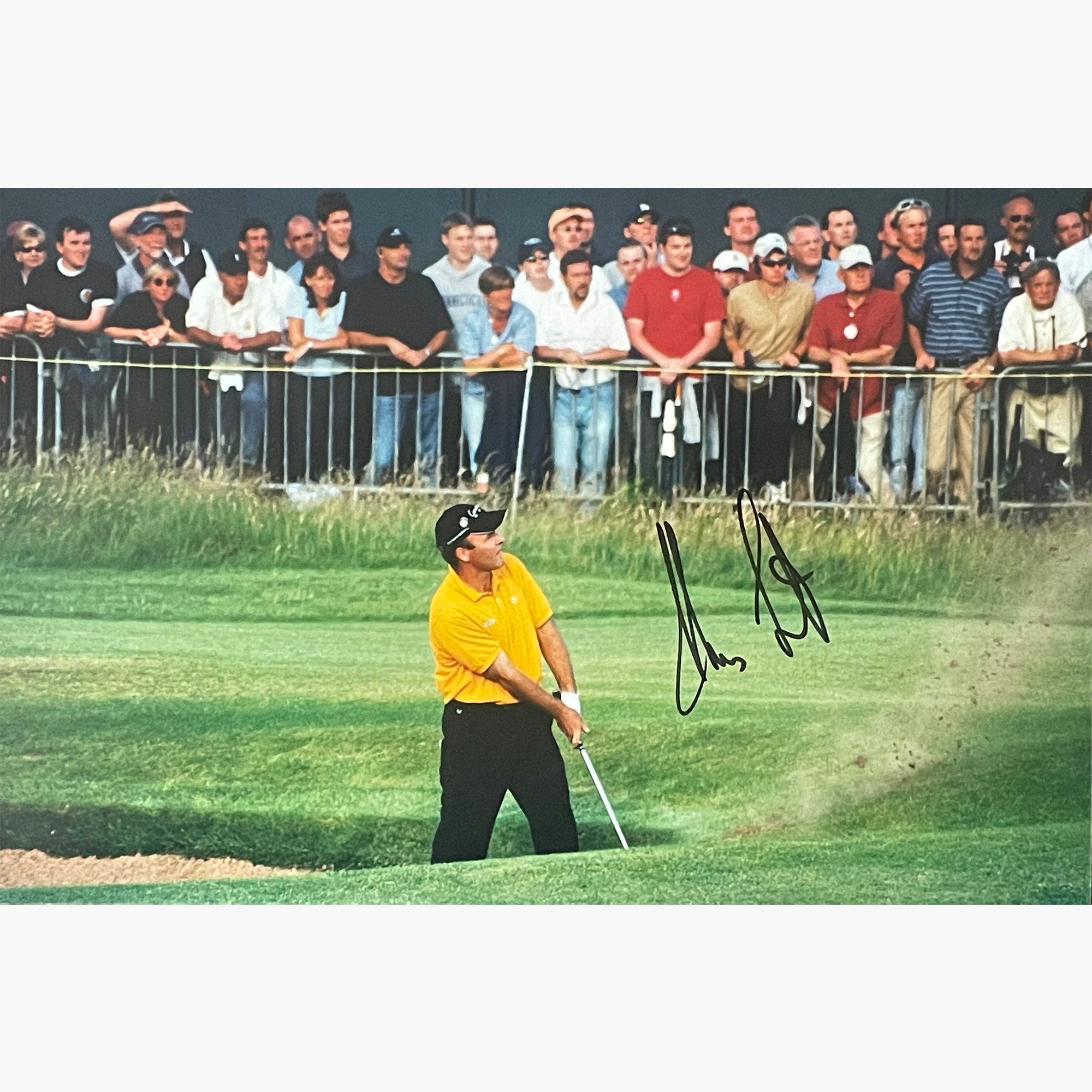 Thomas Levet - Signed 23cm x 15.5cm Colour Action Photo