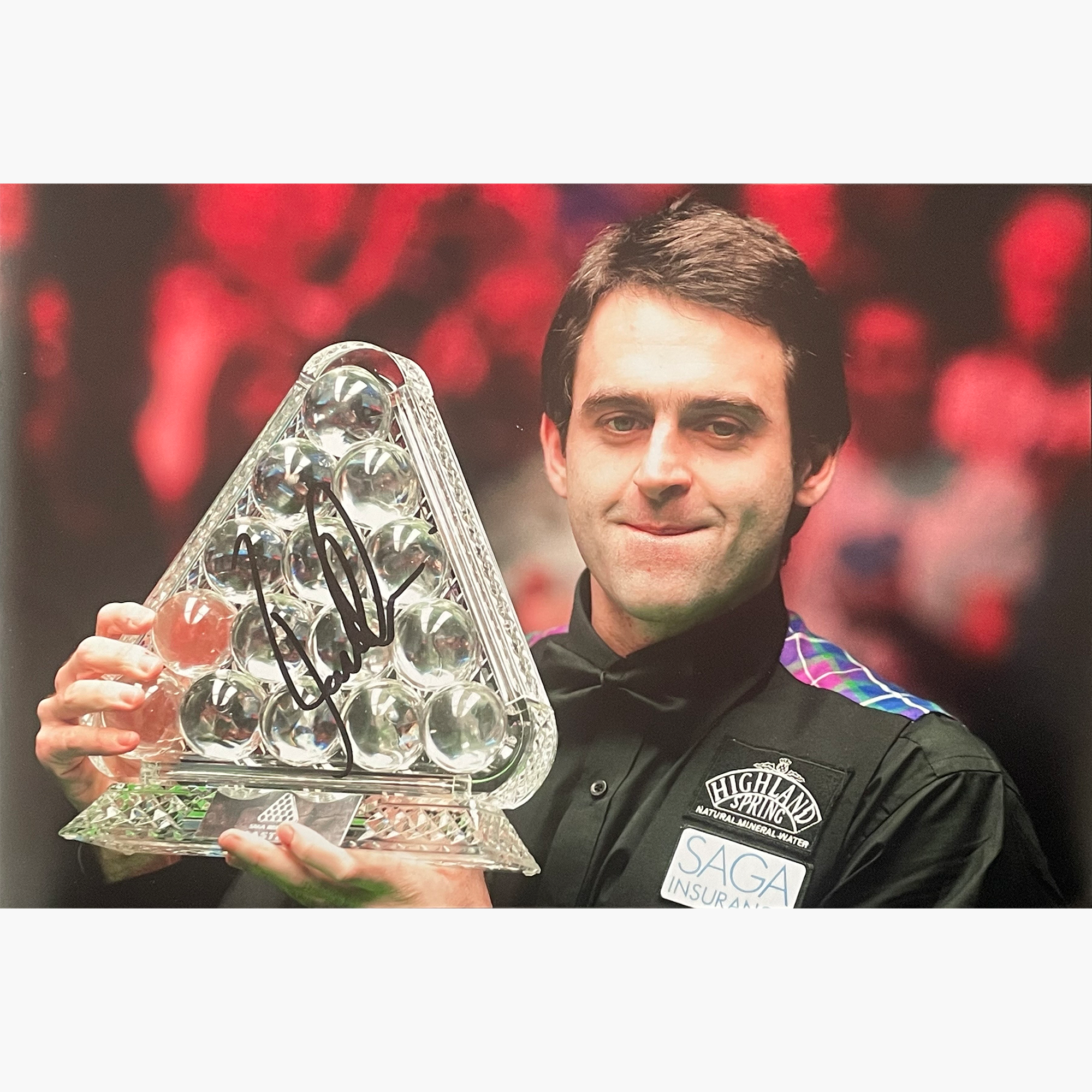 Ronnie O'Sullivan – Signed 30.5cm x 20.5cm Colour Photo