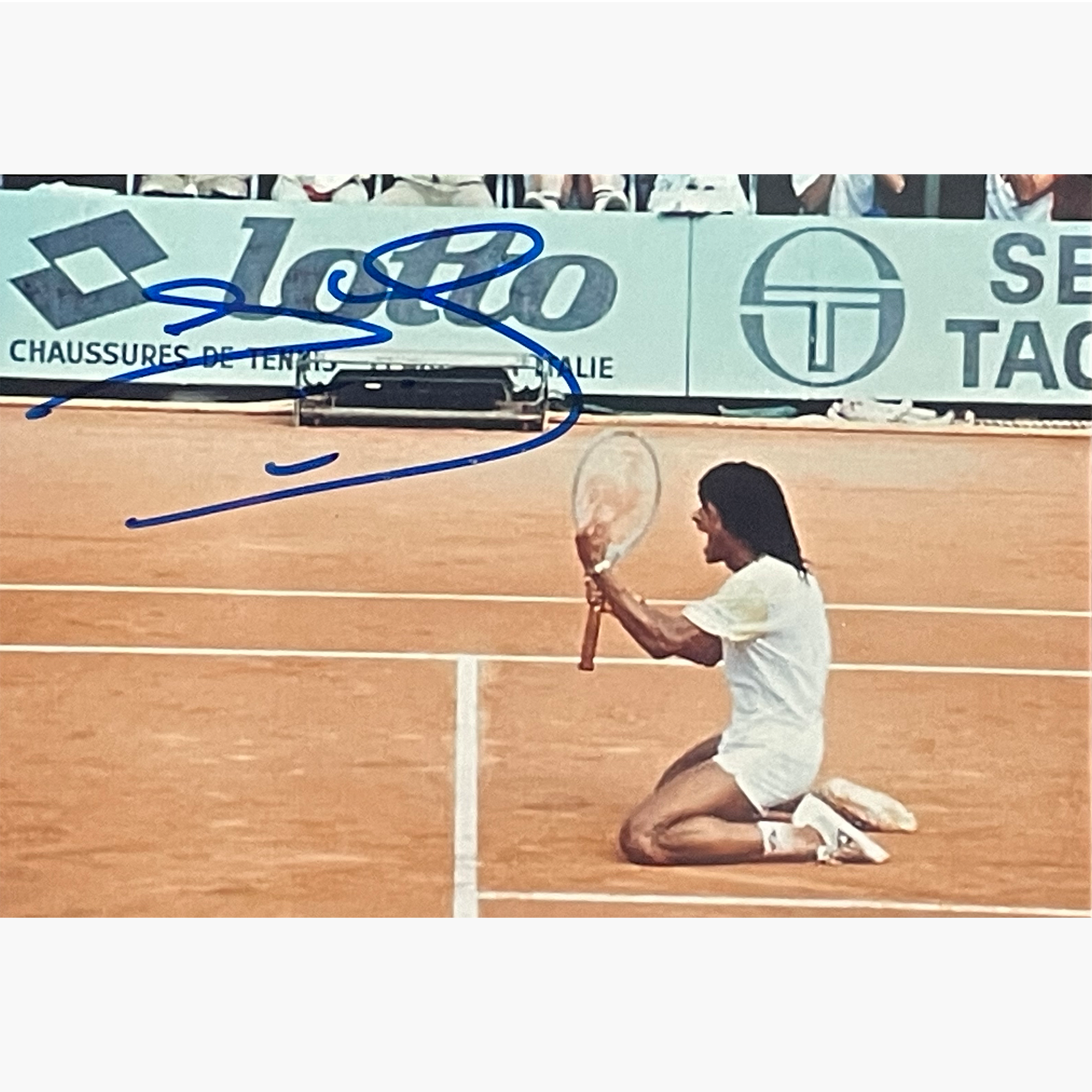 Yannick Noah - Signed 12.7cm x 8.6cm Colour Photo