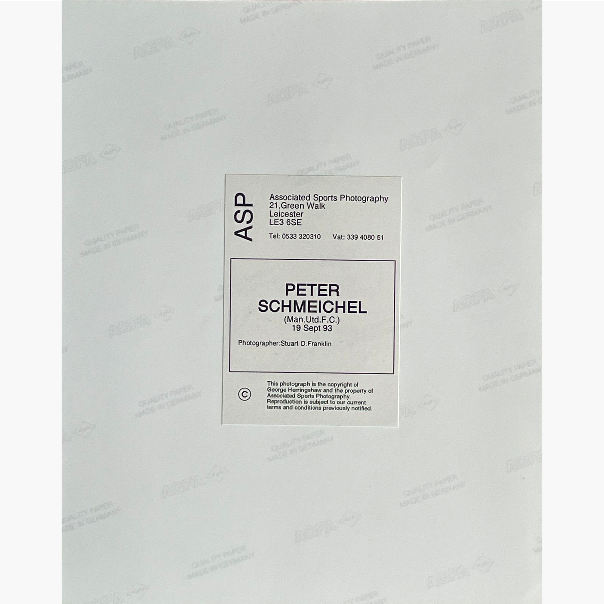 Peter Schmeichel – Signed 25cm x 20cm Colour Action Press Photo