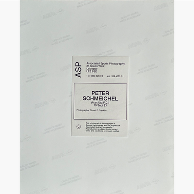 Peter Schmeichel – Signed 25cm x 20cm Colour Action Press Photo