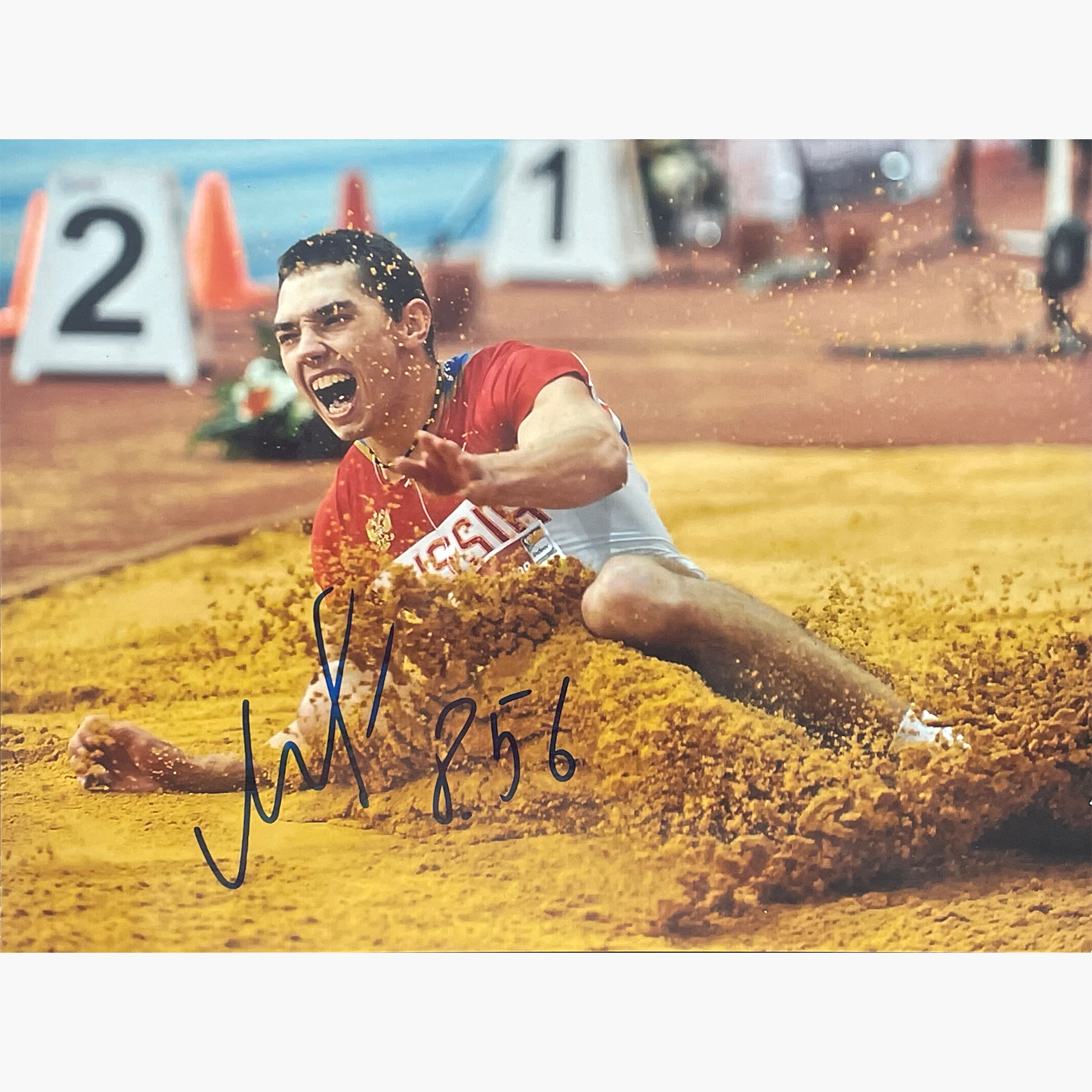 Aleksander Menkov – Signed 20cm x 15cm Colour Action Photo
