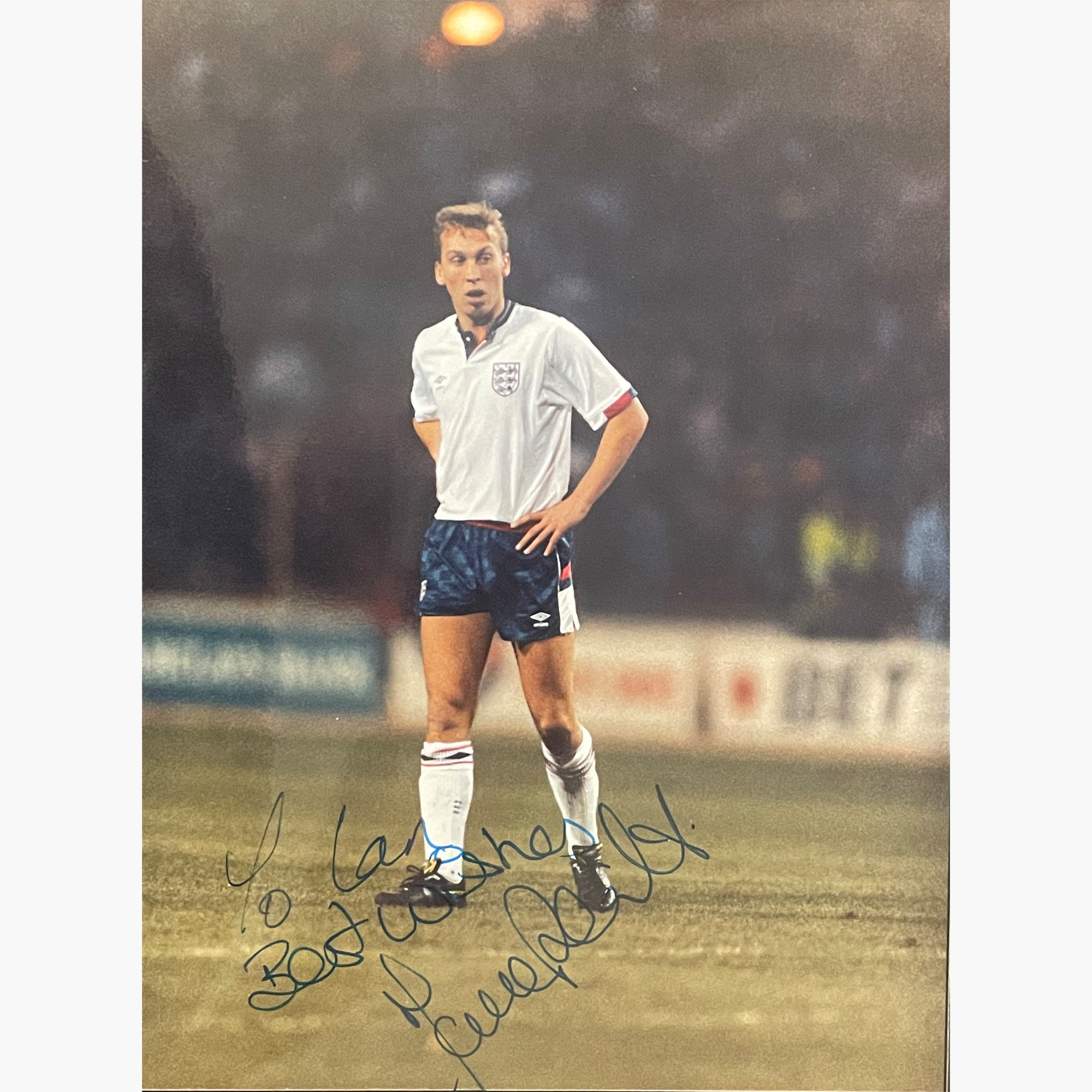 David Platt – Signed 20cm x 15.5cm Colour Action Photo