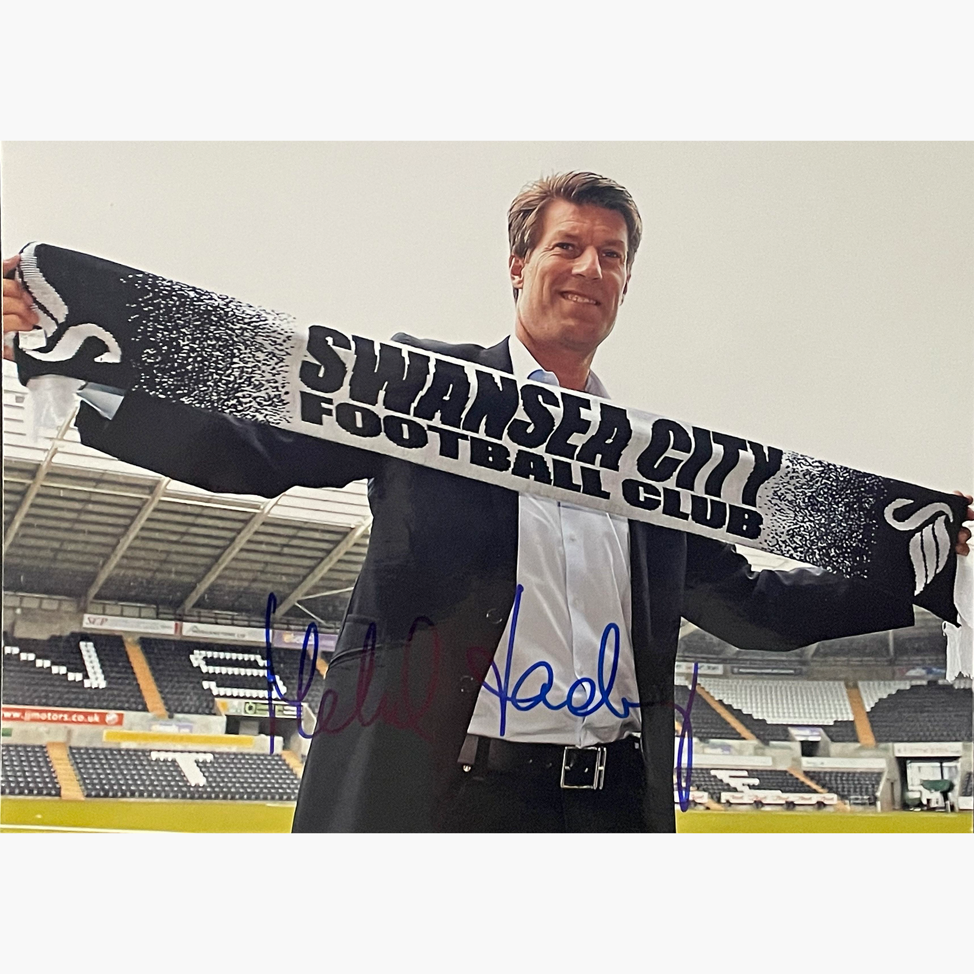 Michael Laudrup – Signed 21cm x 15.5cm Colour Photo