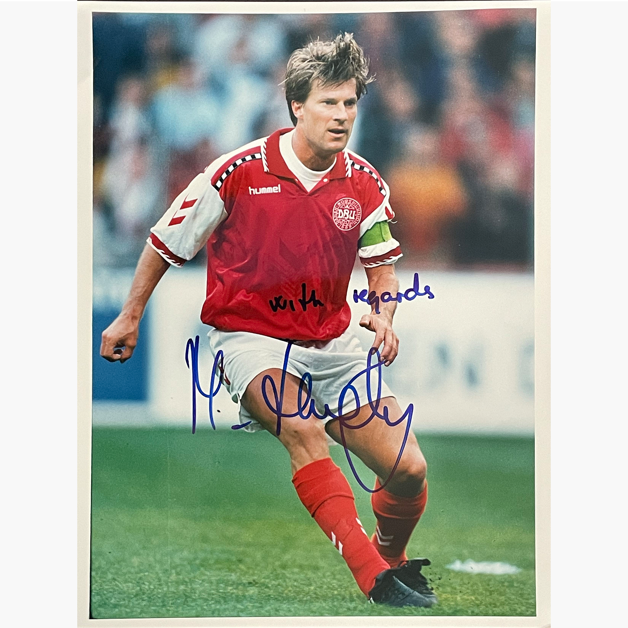 Michael Laudrup – Signed 25.5cm x 19cm Colour Action Press Photo