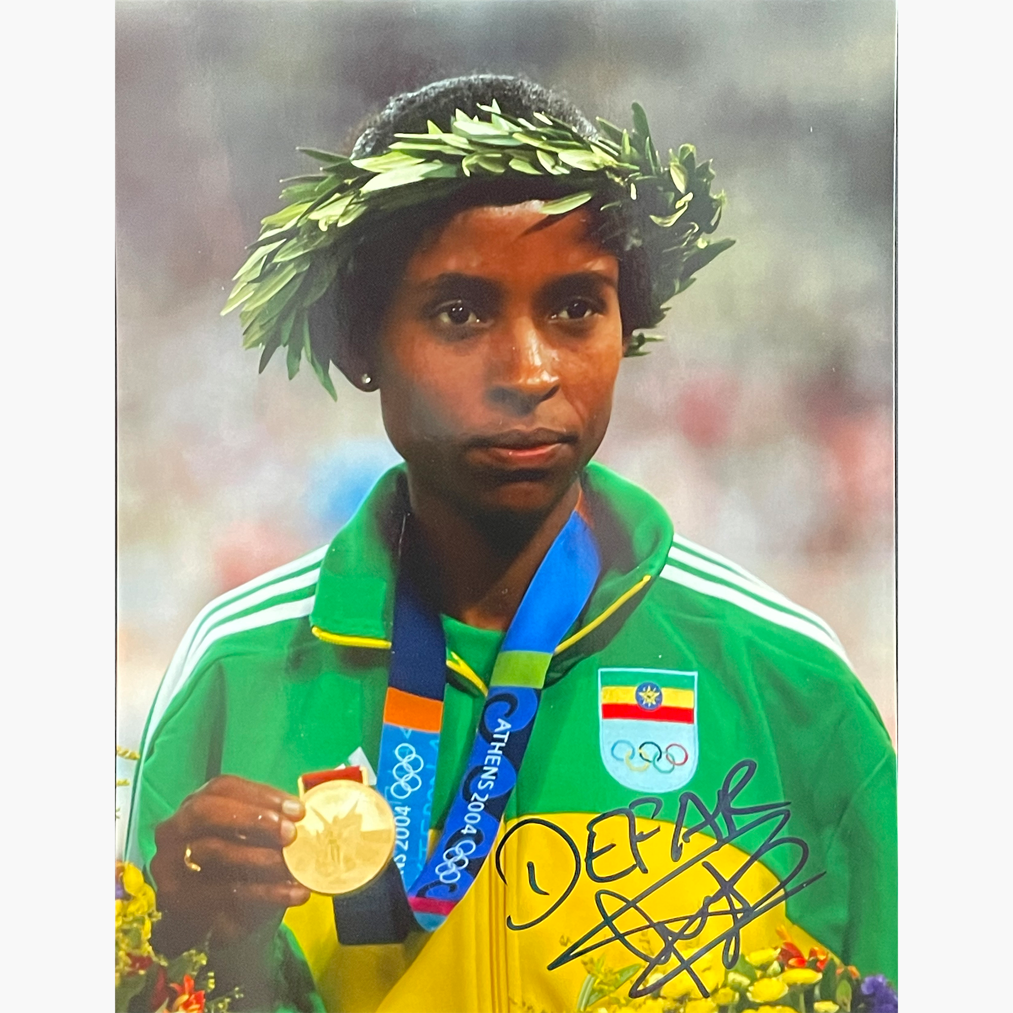 Meseret Defar – Signed 19cm x 15cm Colour Photo