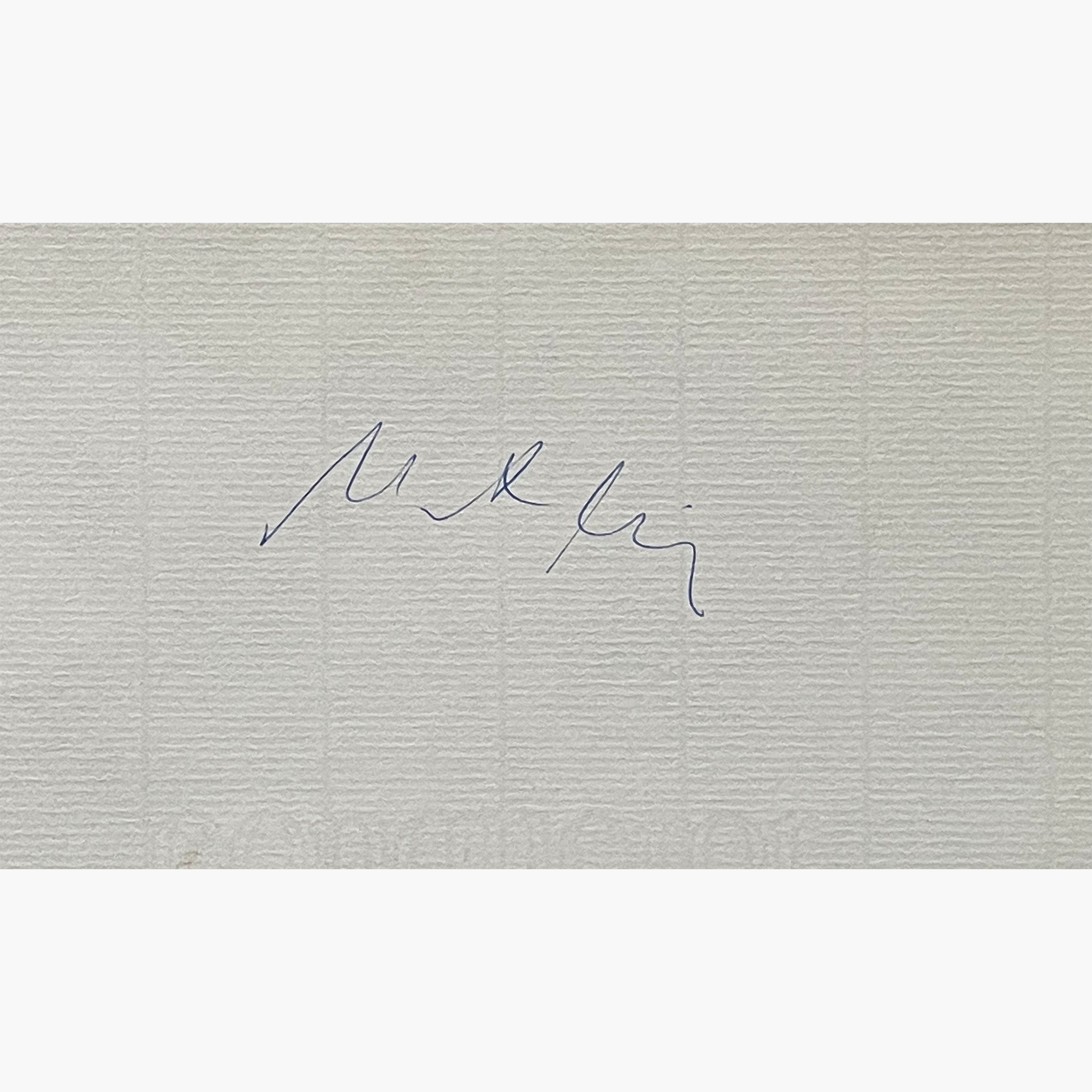 Miklós Németh – Signed 103m x 10cm Slip of Paper