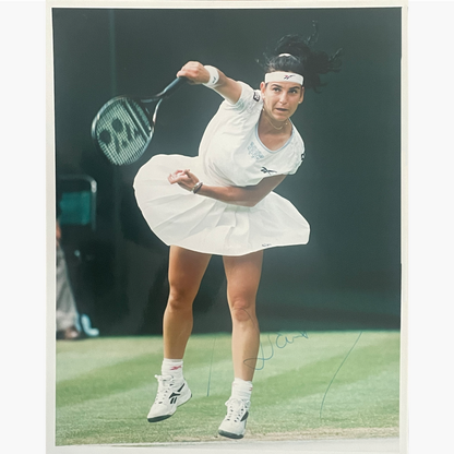 Arantxa Sanchez – Signed 25.5cm x 20.5cm Colour Action Press Photo