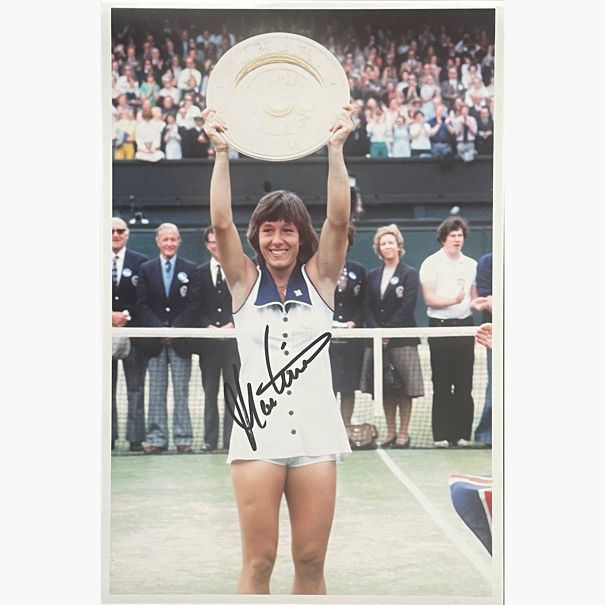 Martina Navratilova – Signed 30.5cm x 20.5cm Colour Photo