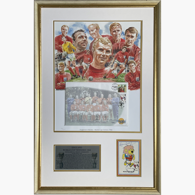 England 1966 World Cup Winning Team – Signed & Framed Limited Edition Display