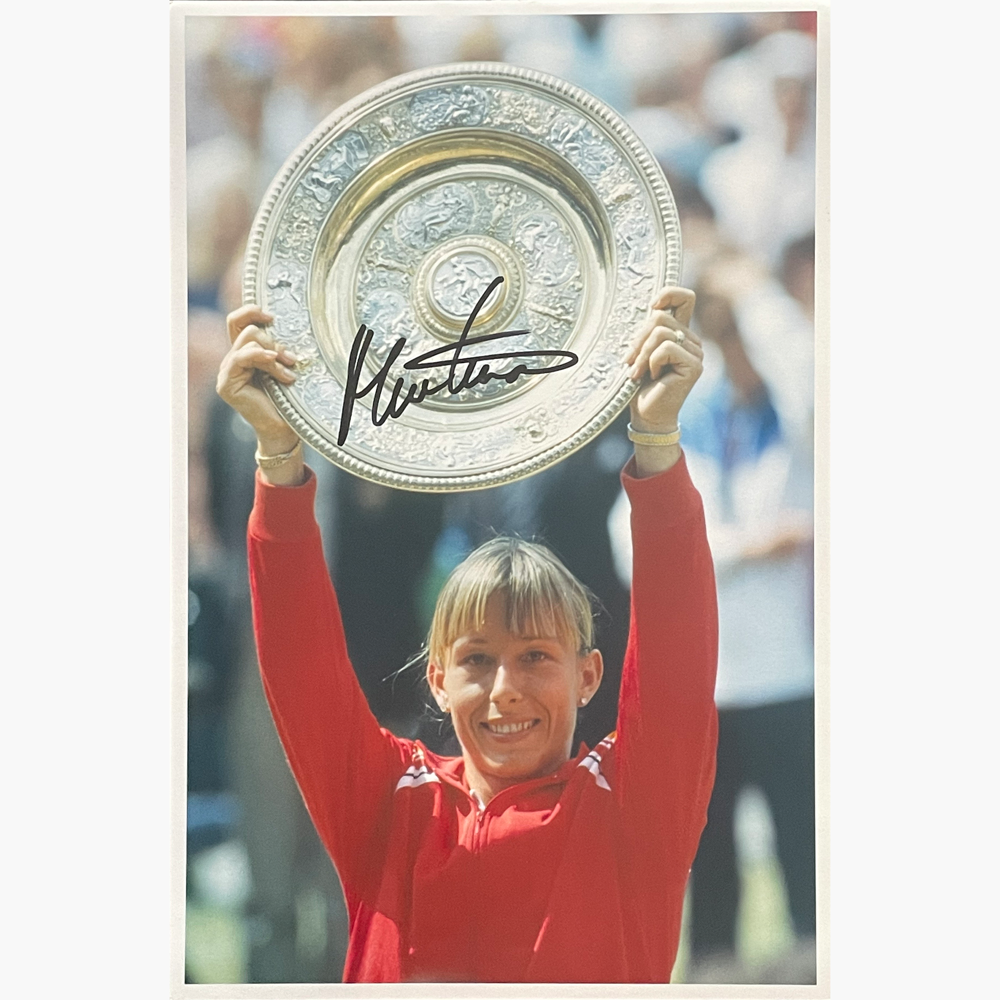 Martina Navratilova – Signed 30.5cm x 20.5cm Colour Photo