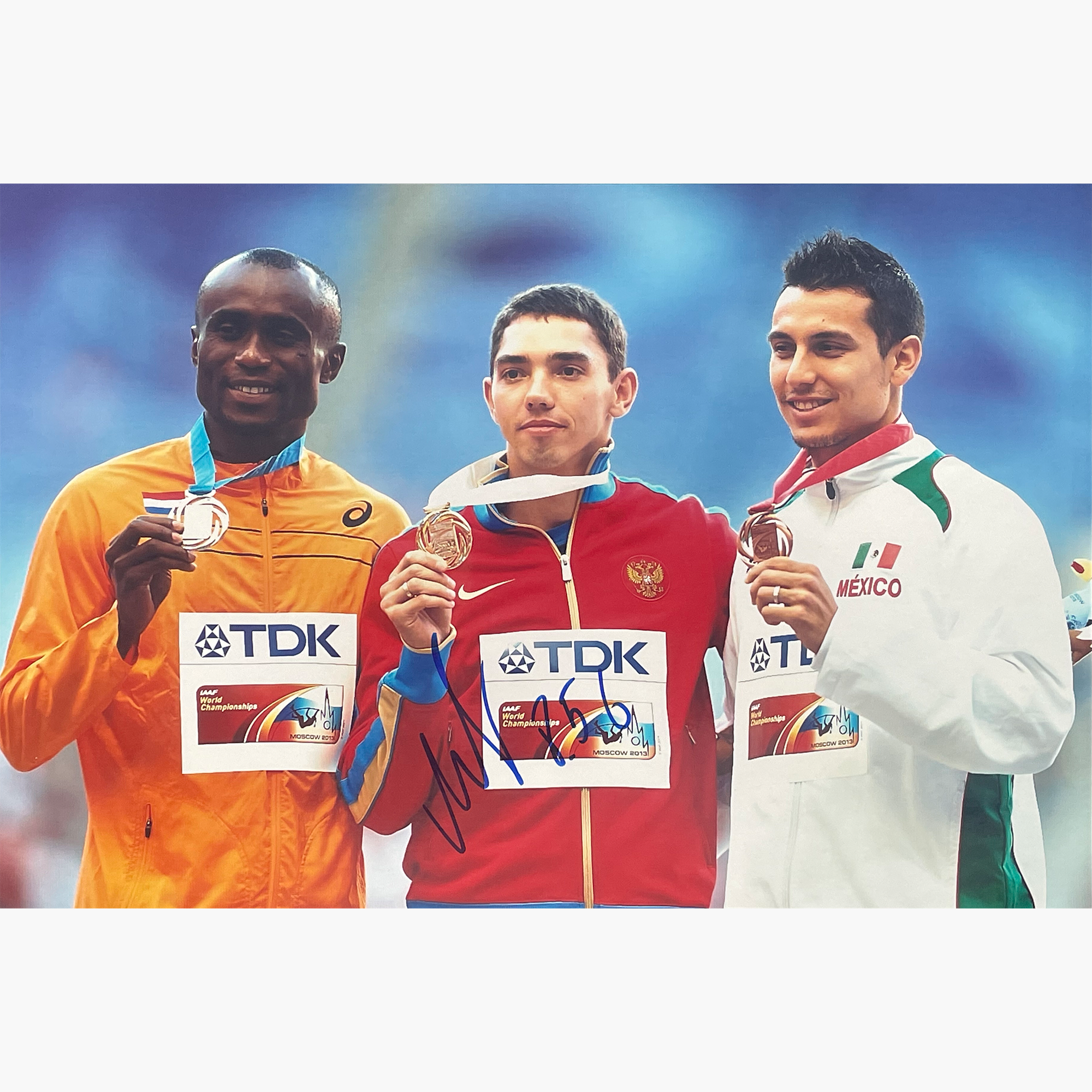 Aleksander Menkov – Signed 30cm x 20cm Colour Photo